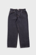 Barrel Leg Jean - Graphite Denim