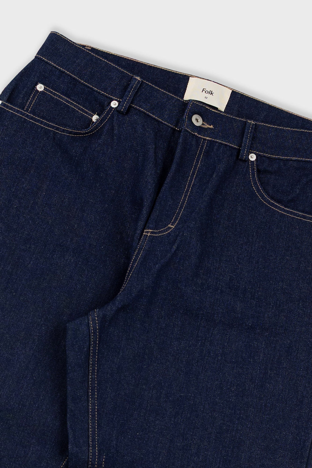 Barrel Leg Jean - Raw Denim