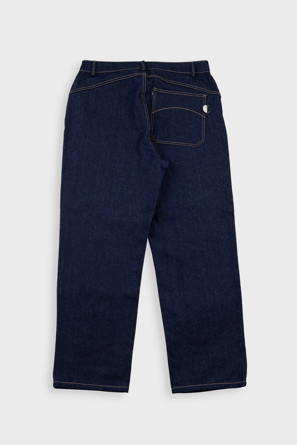 Barrel Leg Jean - Raw Denim