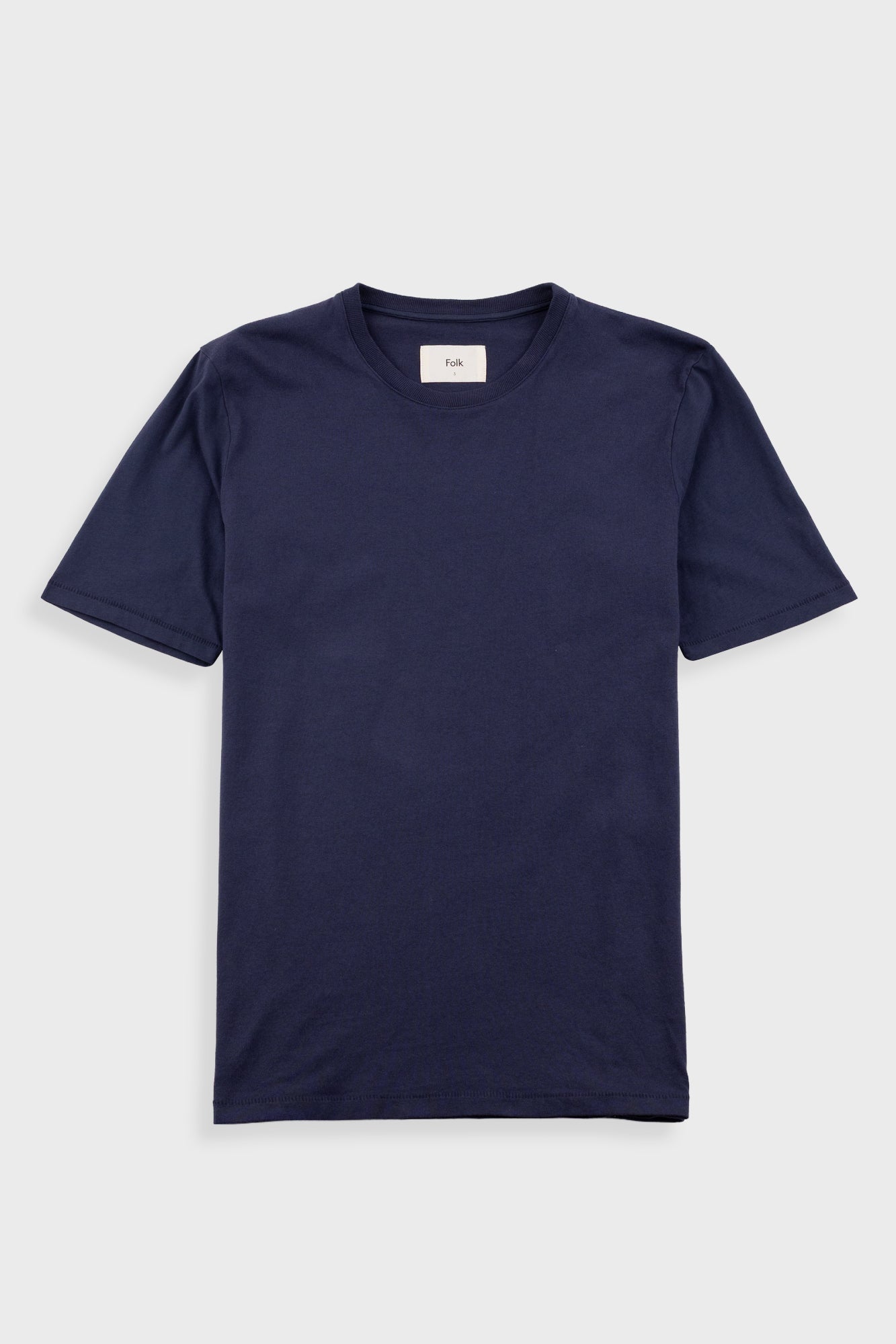 Contrast Sleeve T-Shirt - Navy