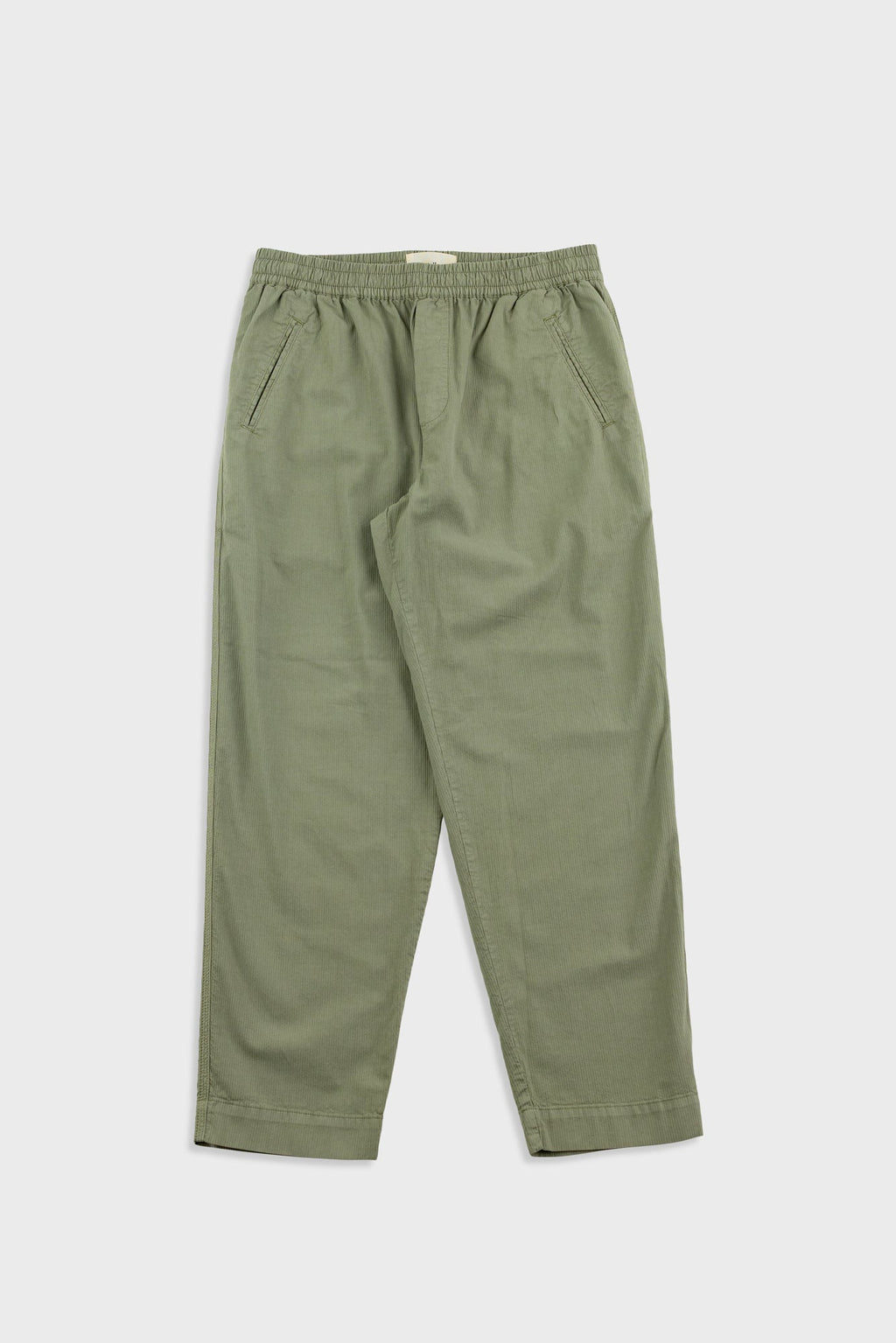 Drawcord Assembly Pant - Light Sage Mini Stripe