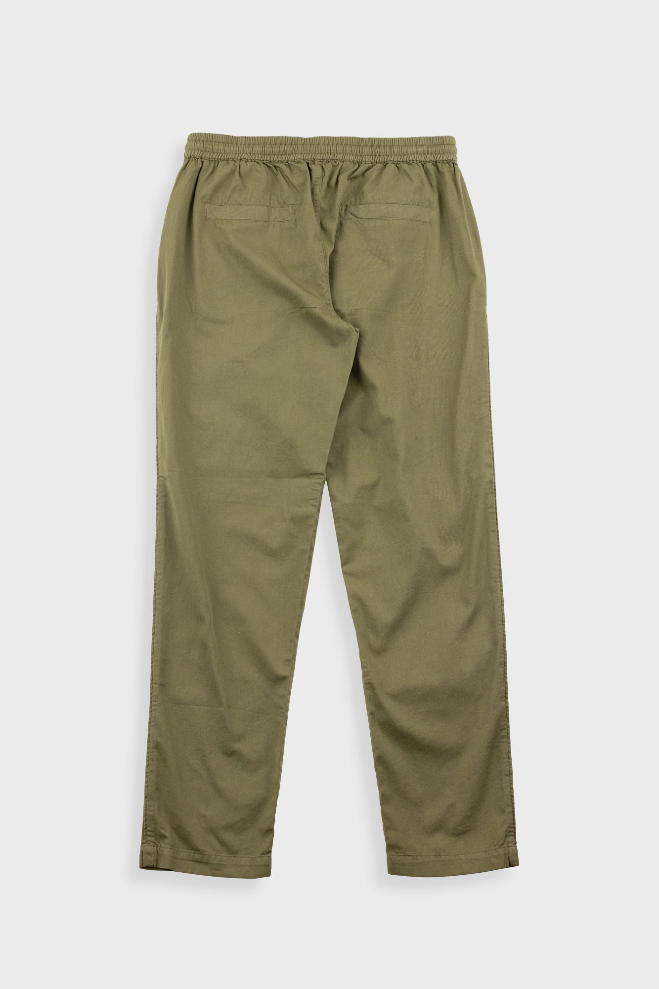 Drawcord Trousers - Olive