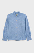 Easy Fit Shirt - Washed Indigo Stripe