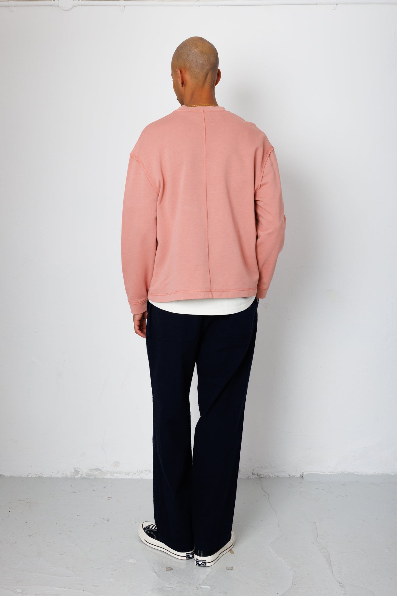 Easy Fit Sweat - Dusty Pink