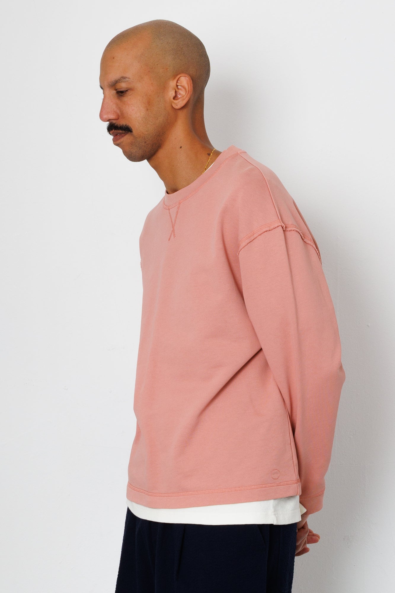 Easy Fit Sweat - Dusty Pink