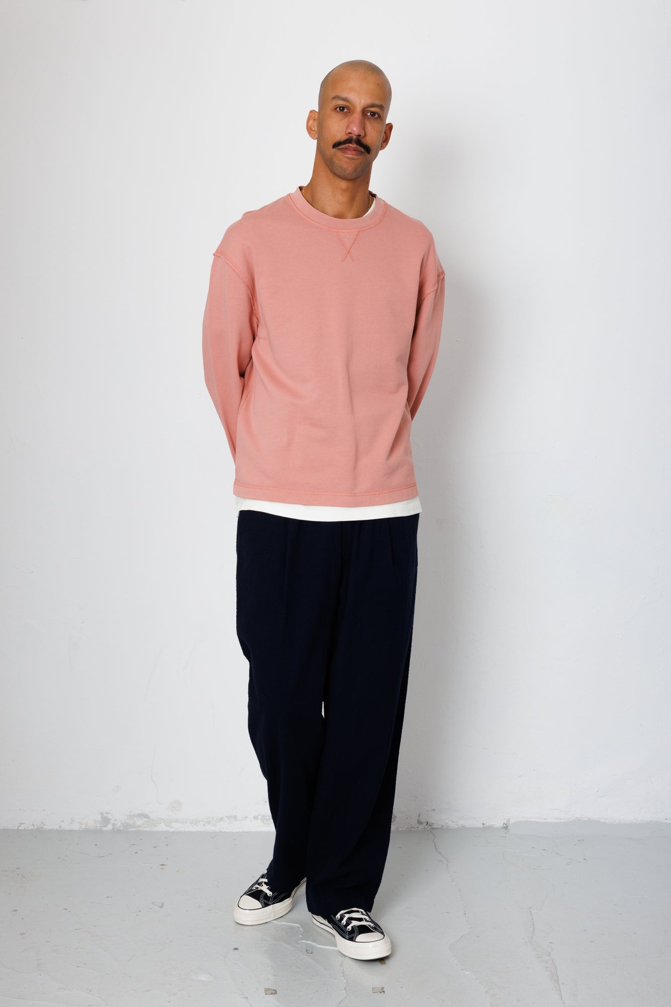 Easy Fit Sweat - Dusty Pink