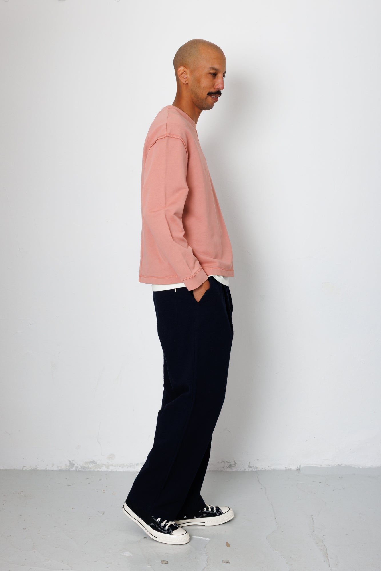 Easy Fit Sweat - Dusty Pink
