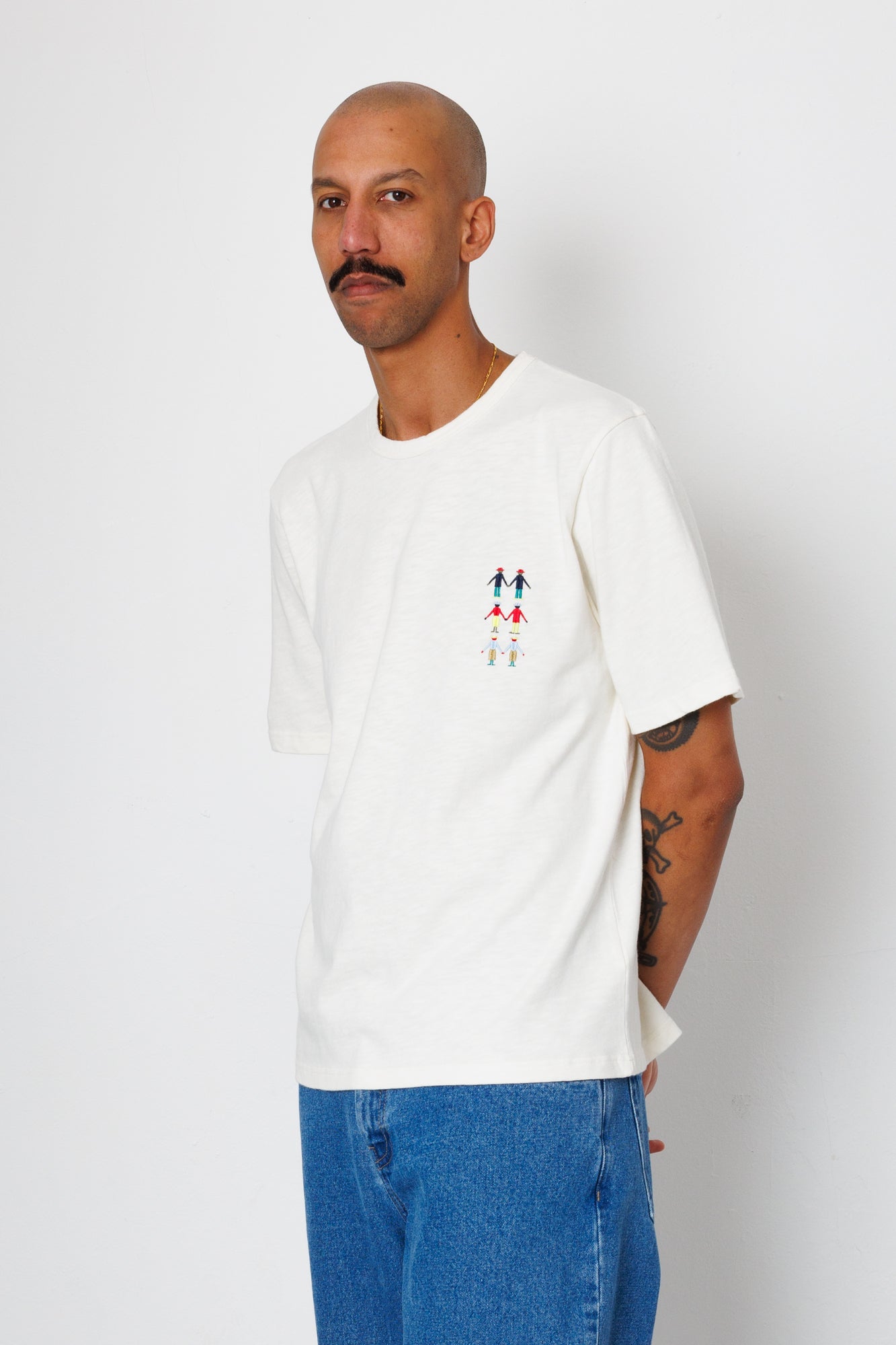 People T-Shirt - Off White | END. Exclusive
