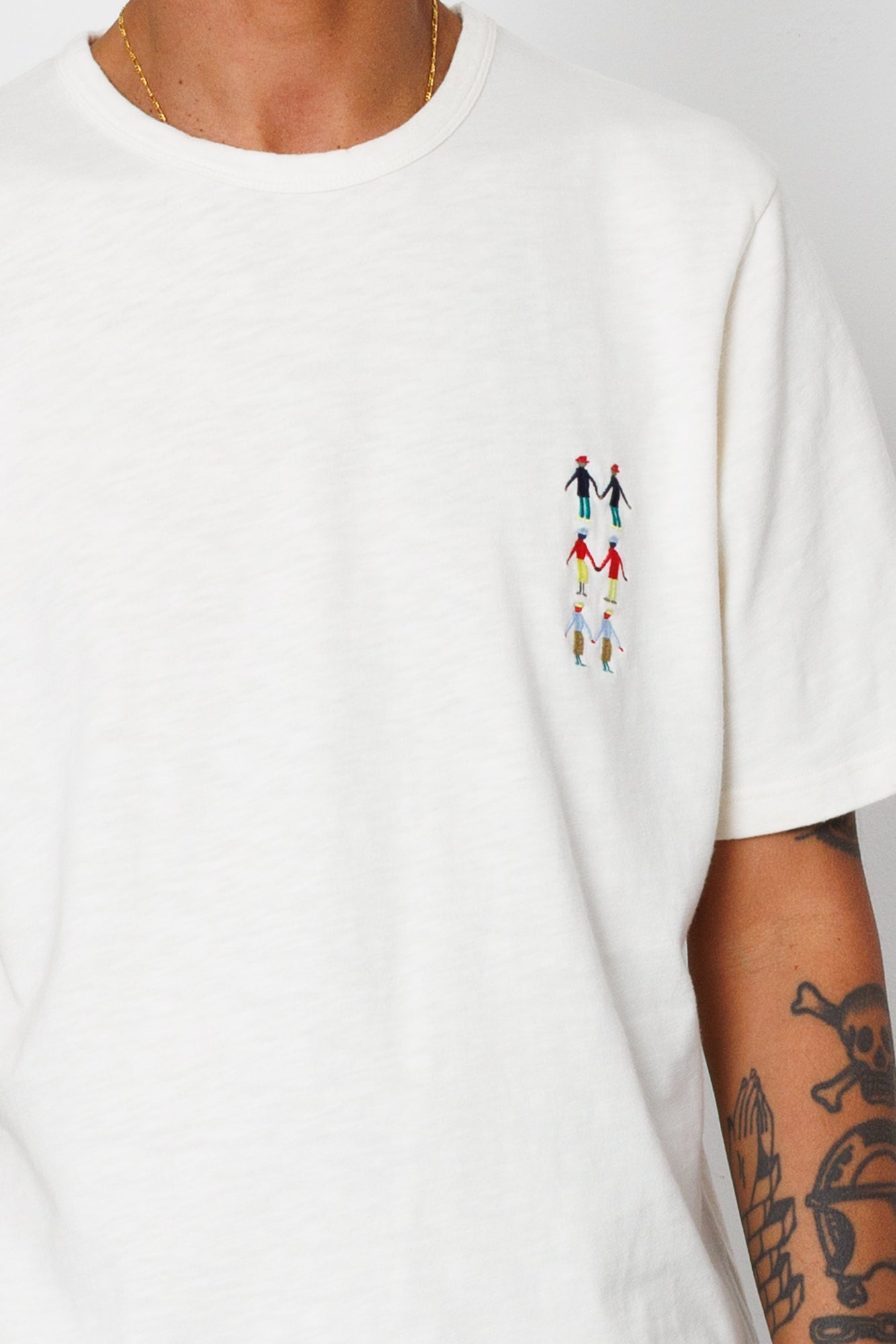 People T-Shirt - Off White | END. Exclusive