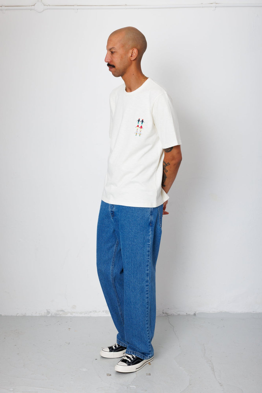 People T-Shirt - Off White | END. Exclusive