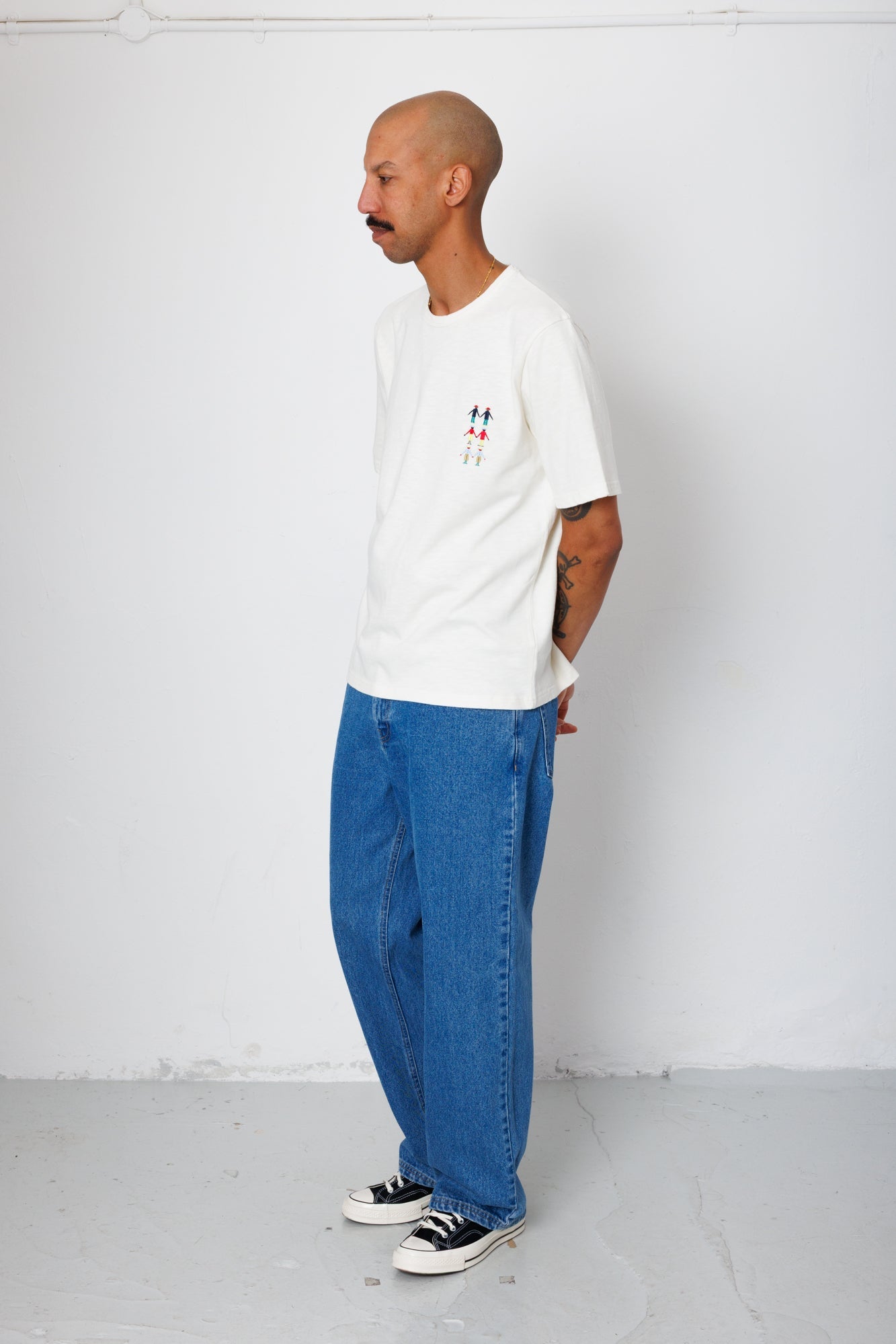People T-Shirt - Off White | END. Exclusive