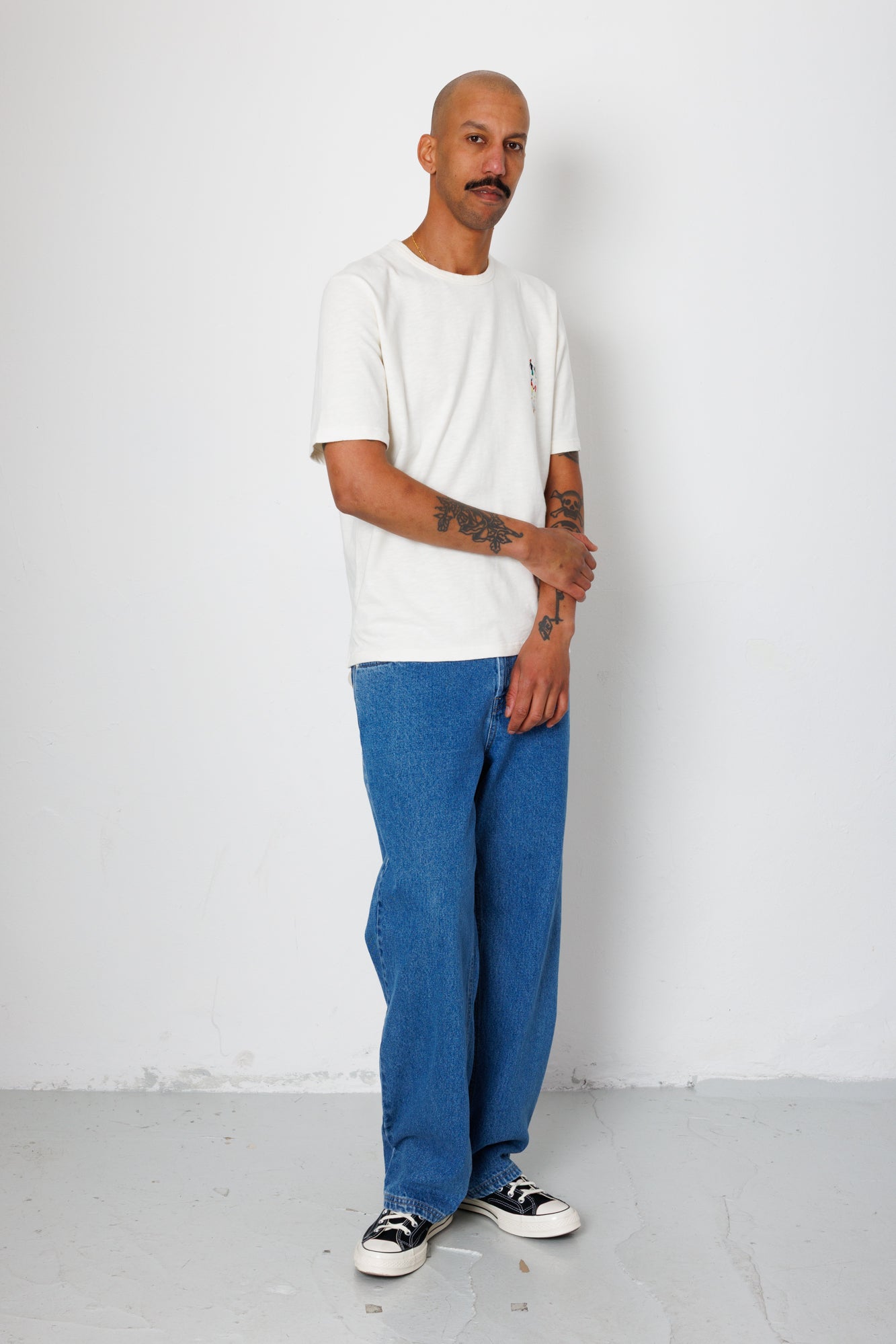 People T-Shirt - Off White | END. Exclusive