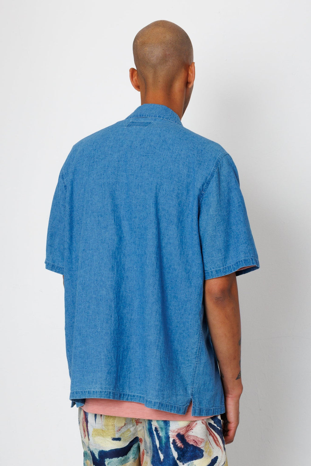 Gabe Shirt - Indigo Linen