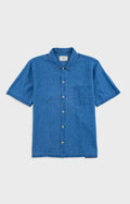 Gabe Shirt - Indigo Linen
