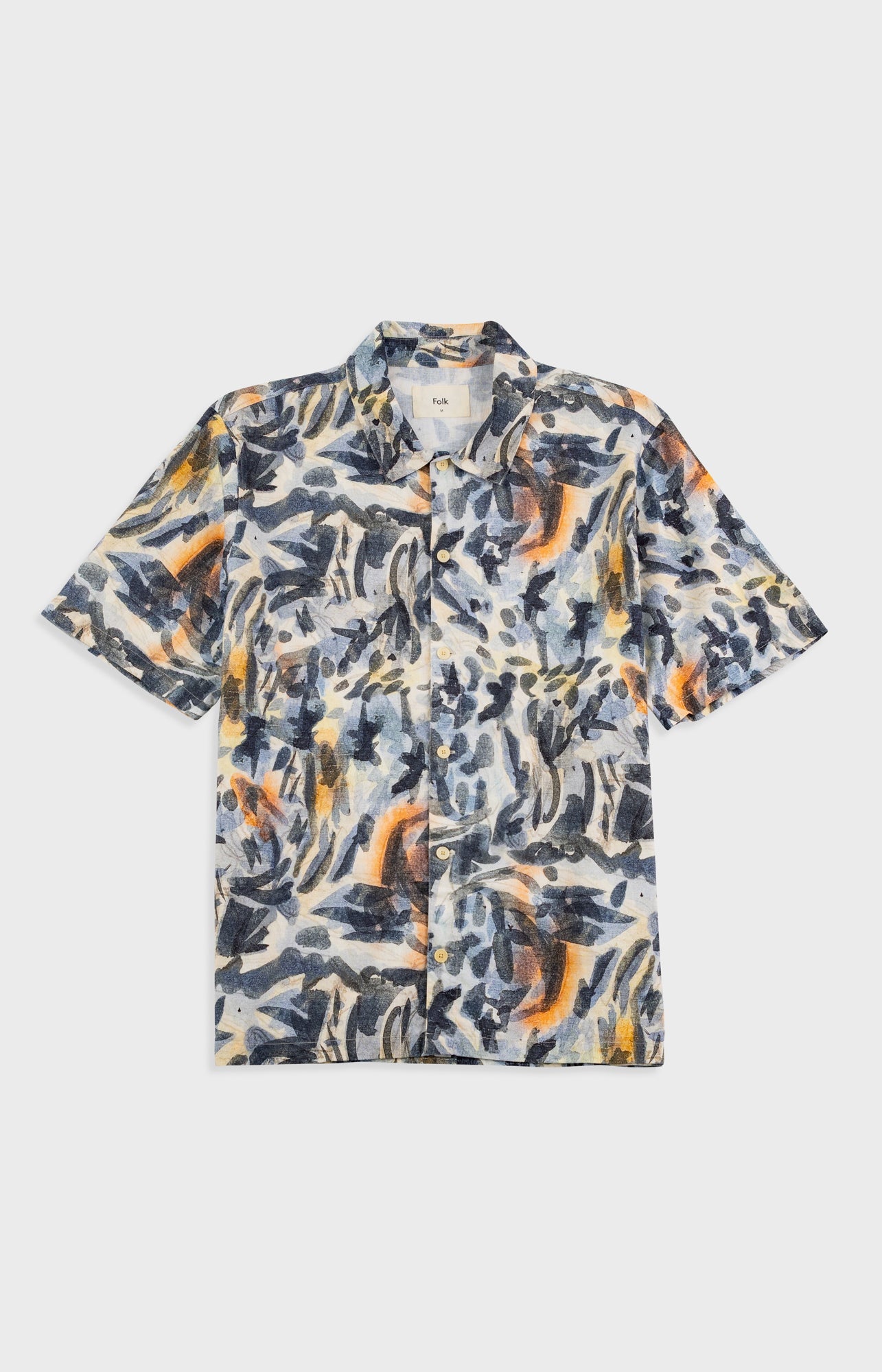 Gabe Shirt - Jungle Cat Print | Folk x Goss Brothers