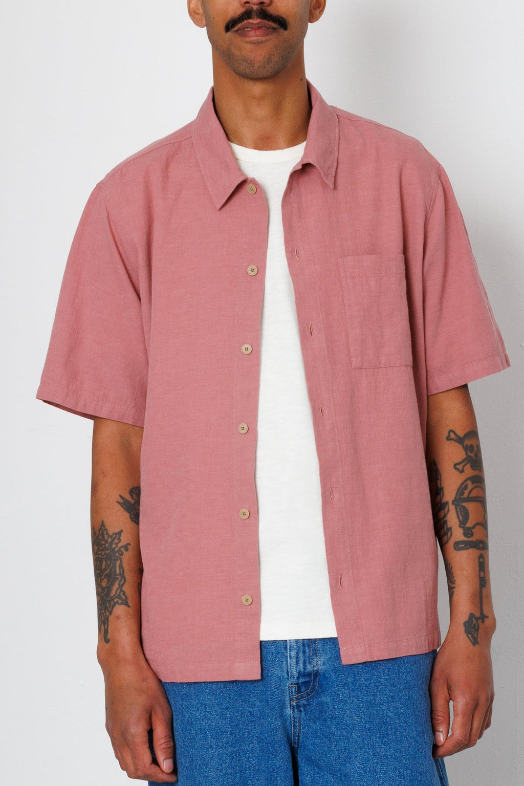 Gabe Shirt - Dusty Pink