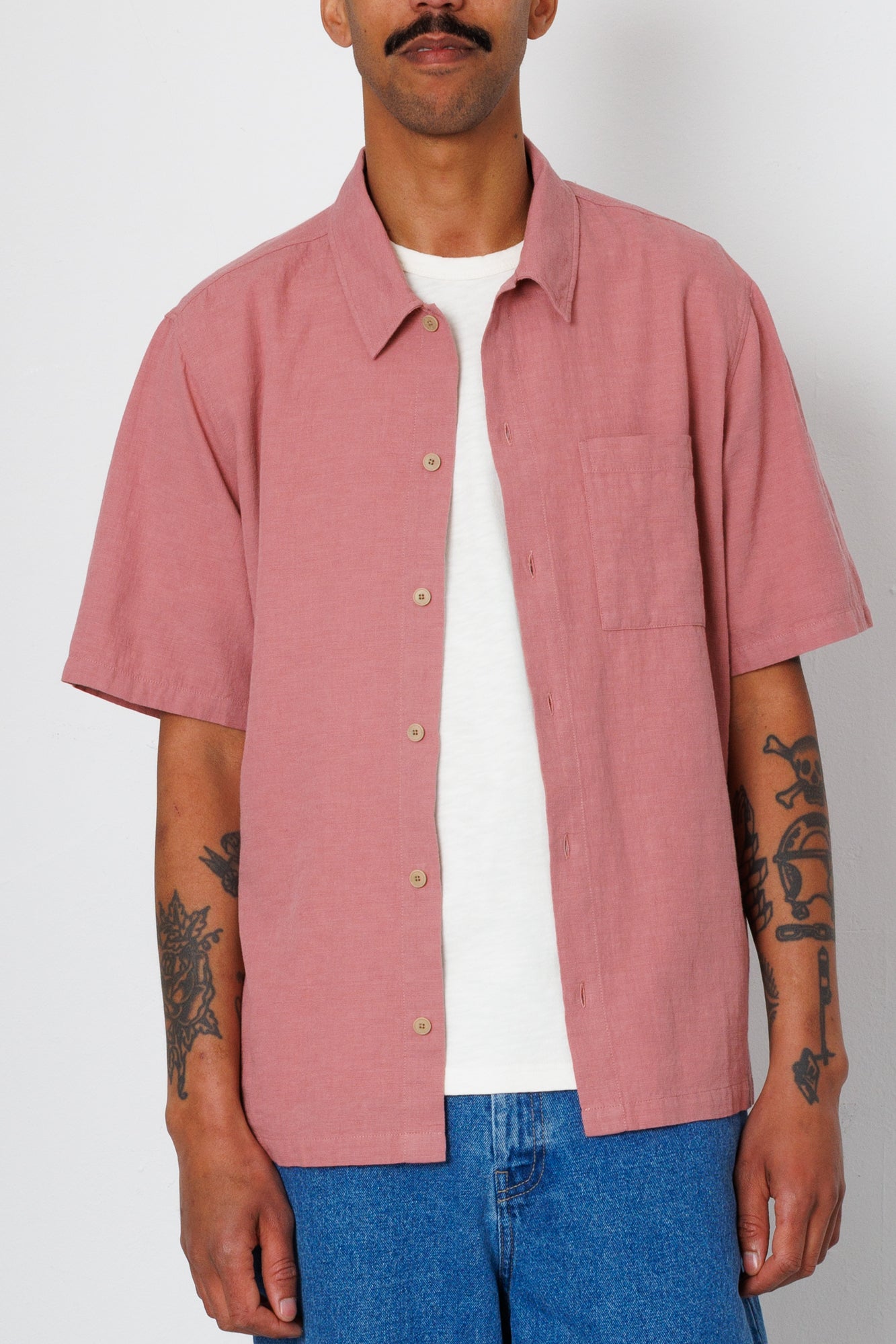 Gabe Shirt - Dusty Pink
