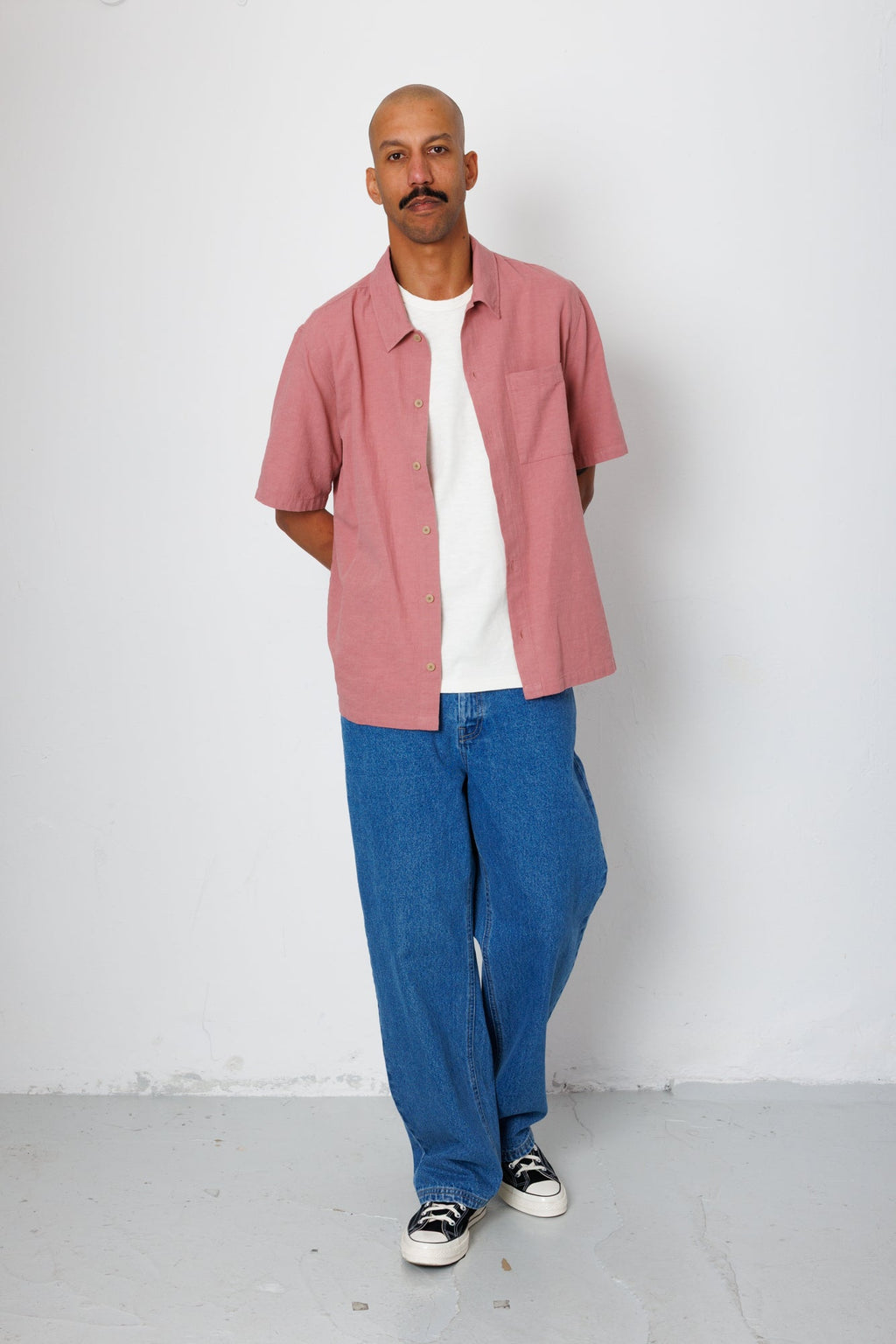 Gabe Shirt - Dusty Pink