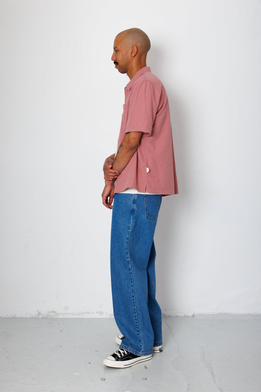 Gabe Shirt - Dusty Pink