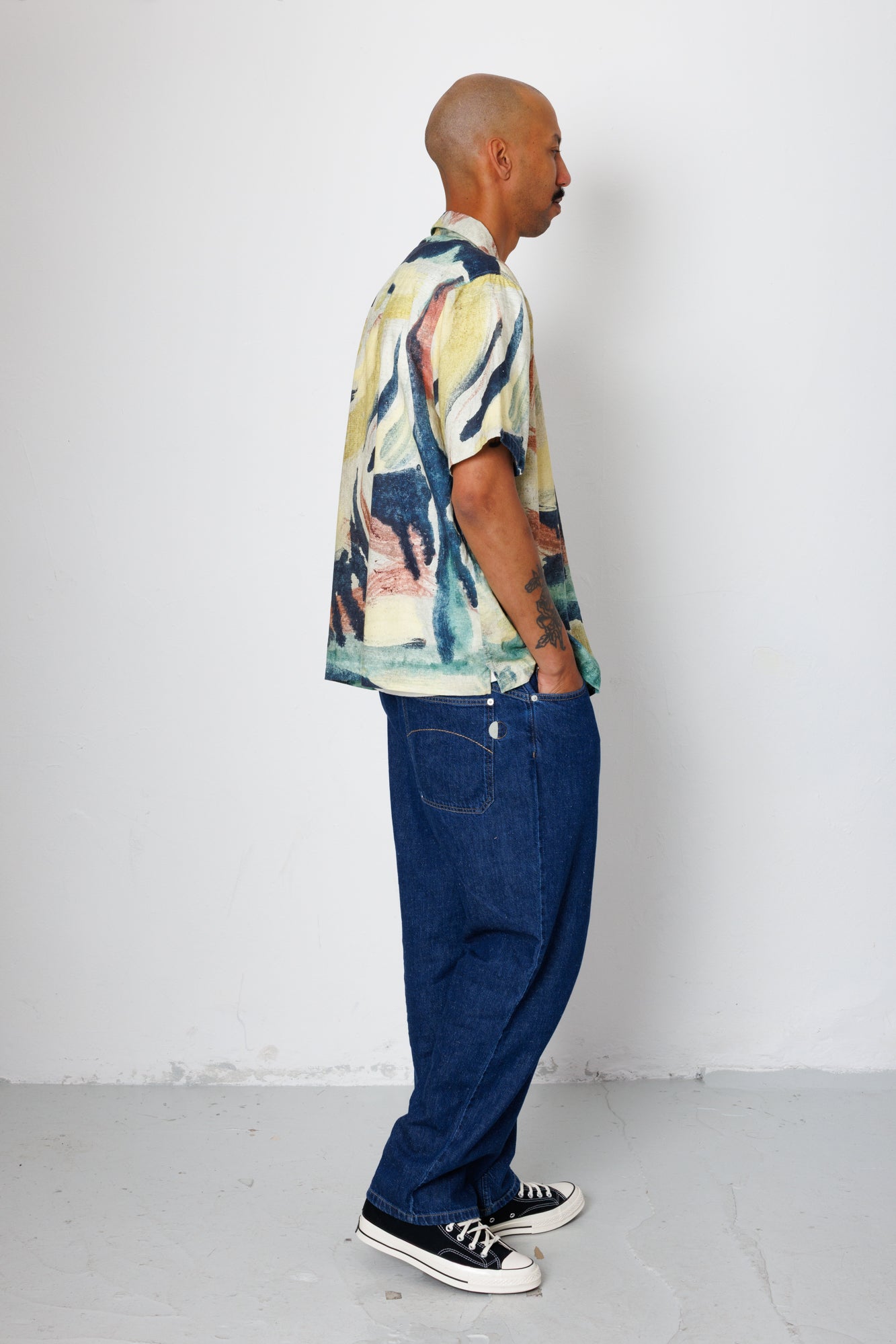 Gabe Shirt - Paradiso Print | Folk x Goss Brothers