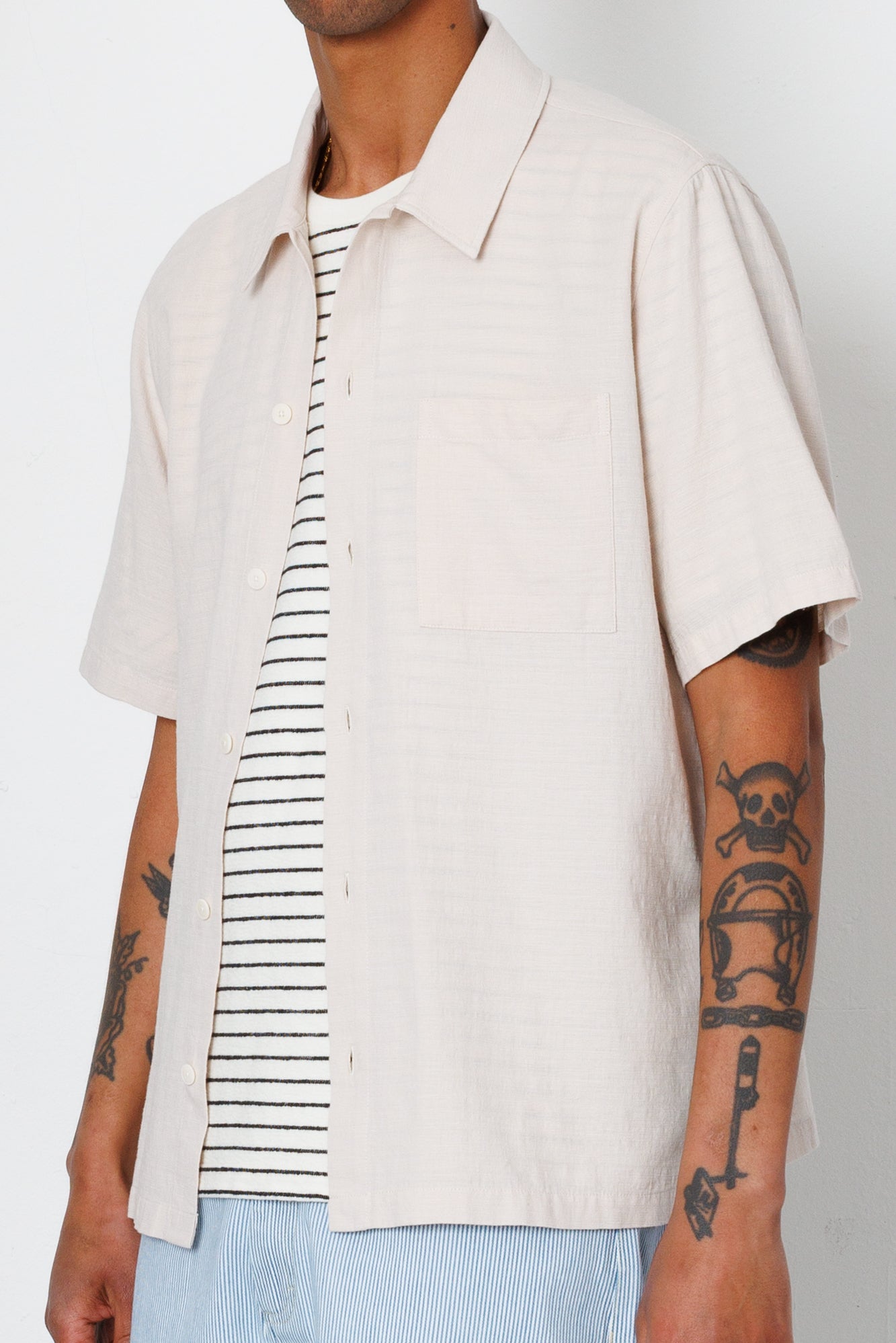 Gabe Shirt - Stone