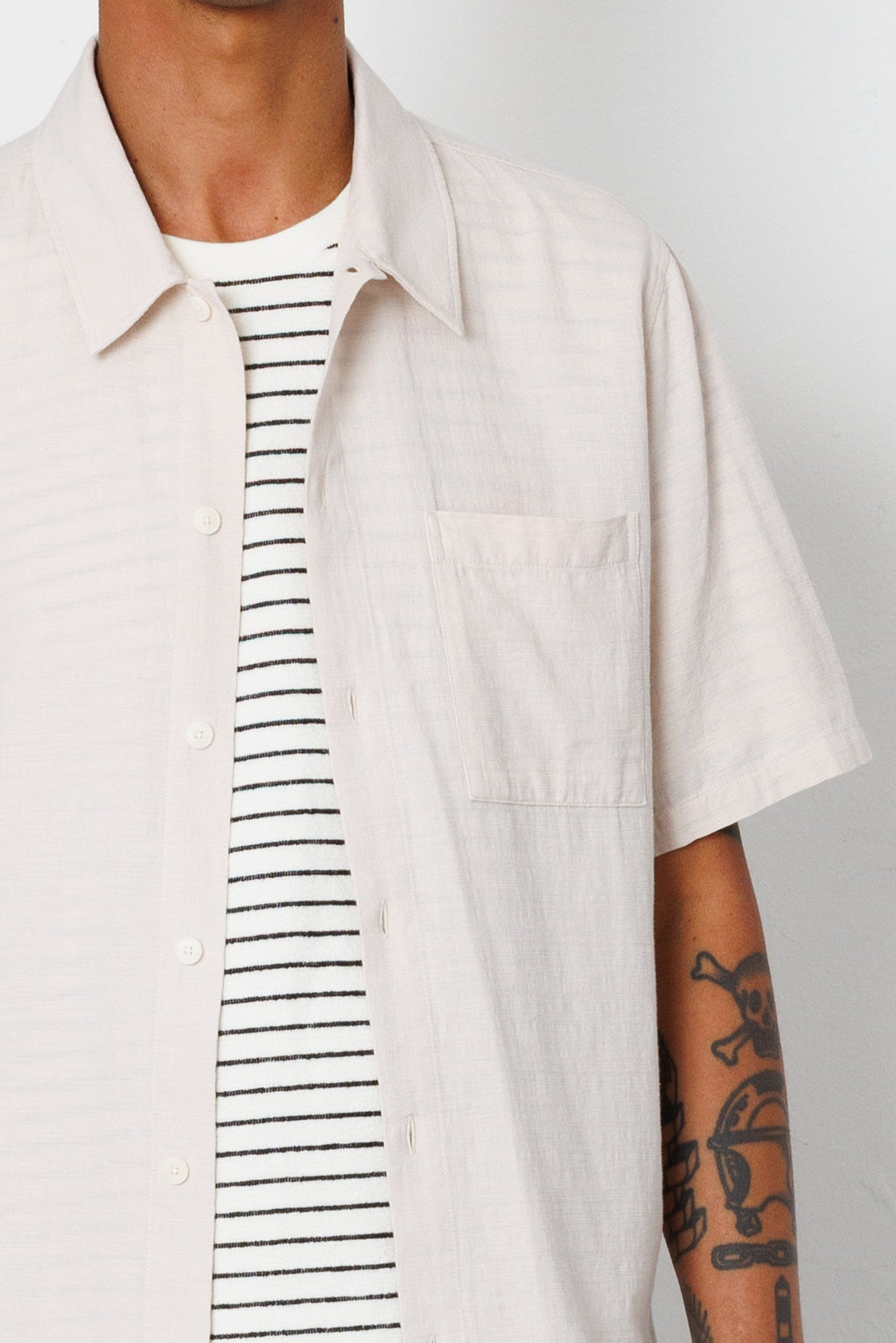 Gabe Shirt - Stone