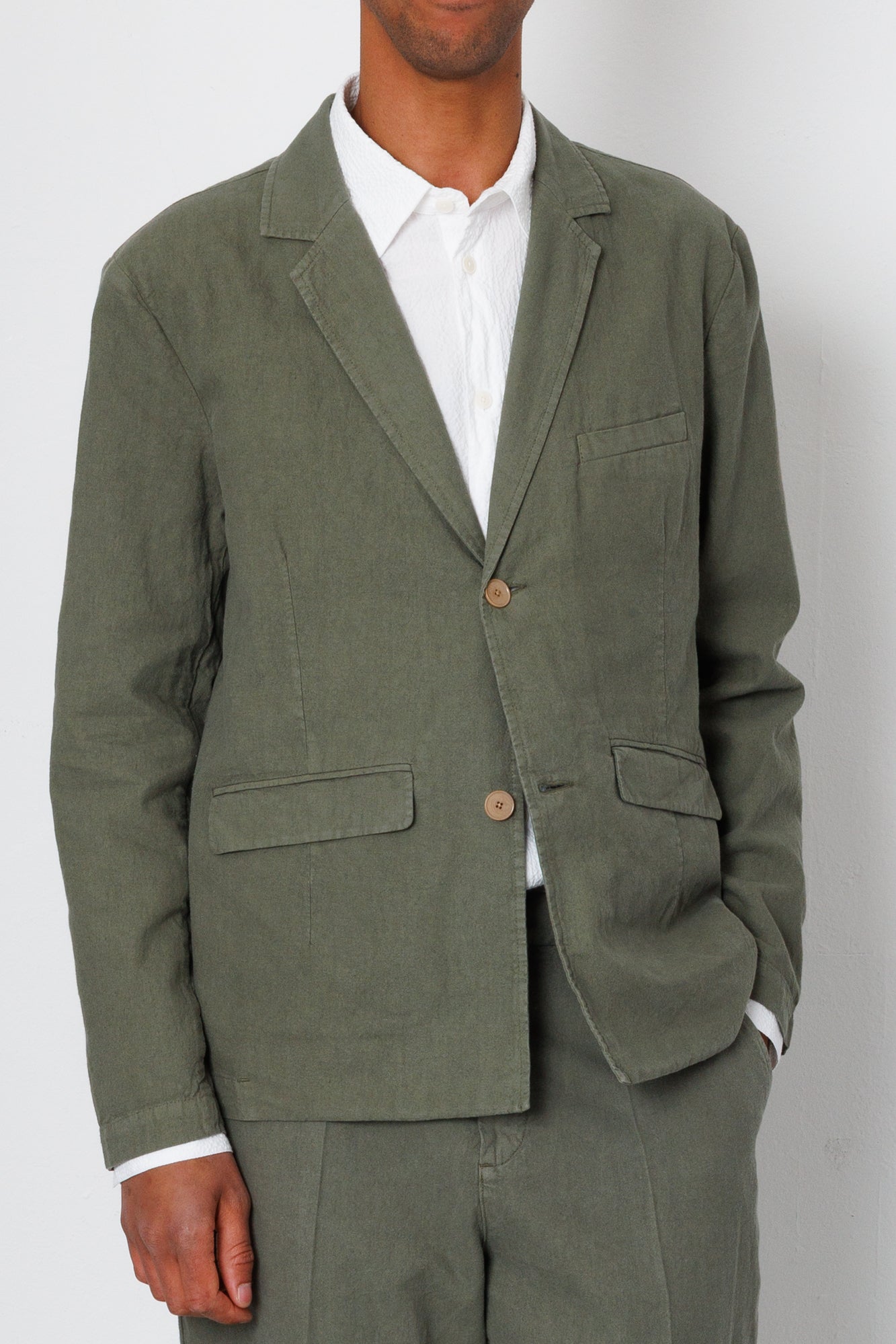 Lunar Blazer - Dark Sage