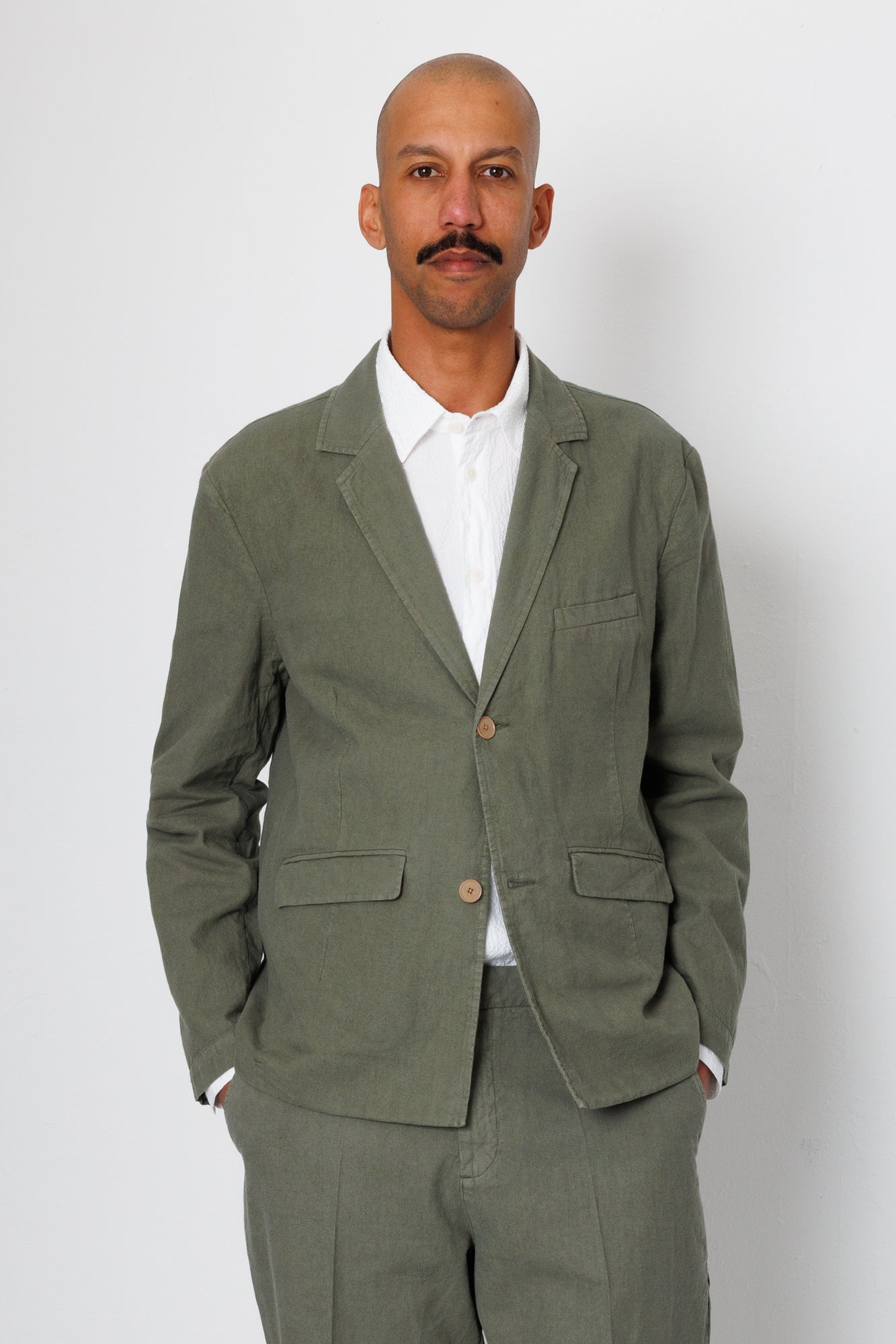 Lunar Blazer - Dark Sage