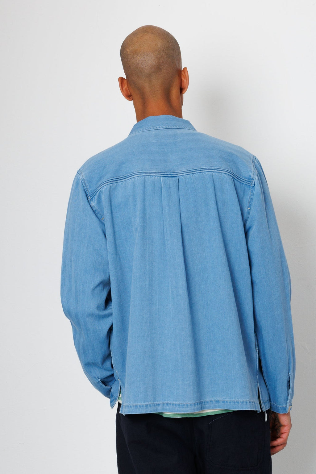 Meyer Shirt Jacket - Herringbone Denim