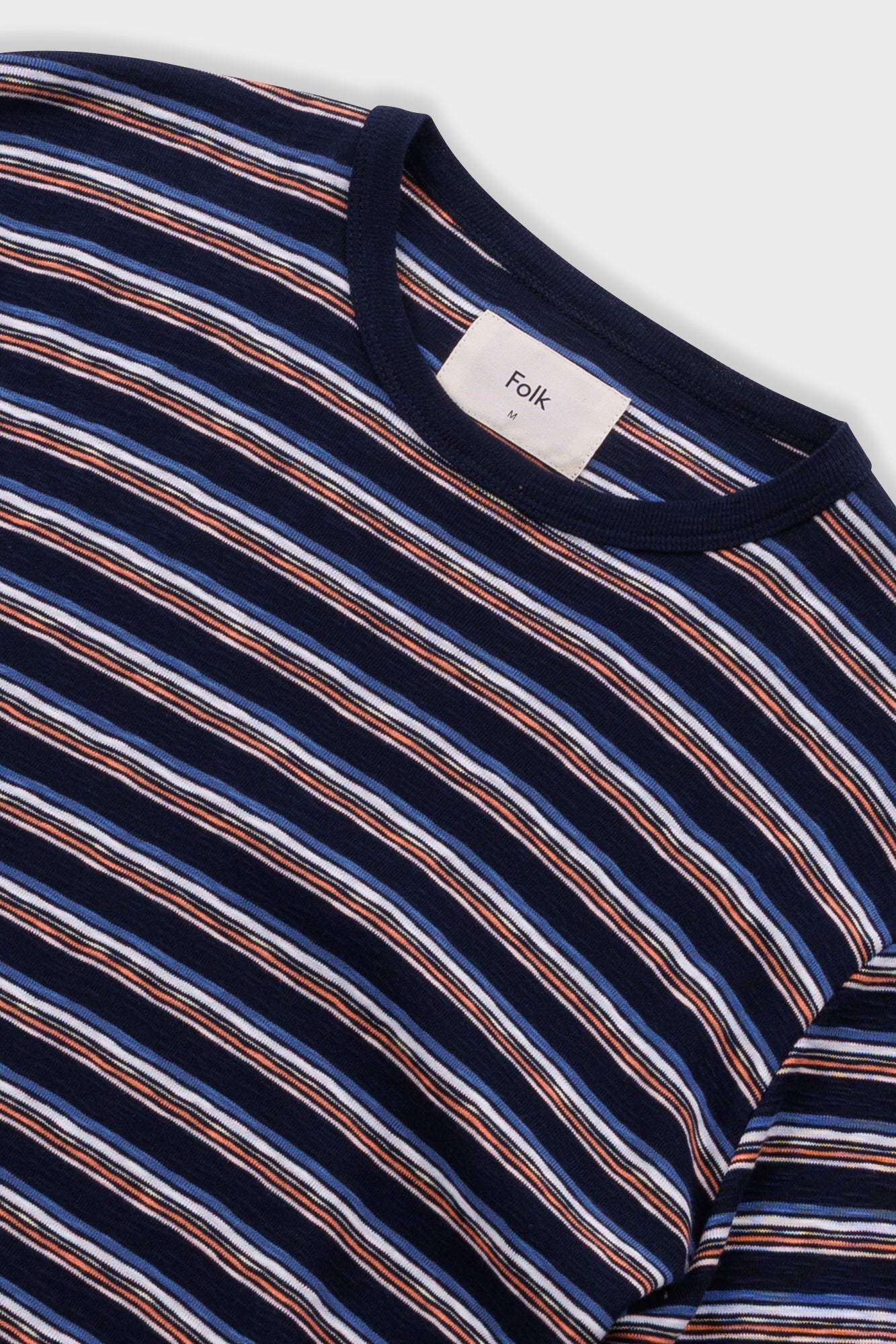 Multistripe T-Shirt - Blue Jungle Cat Stripe