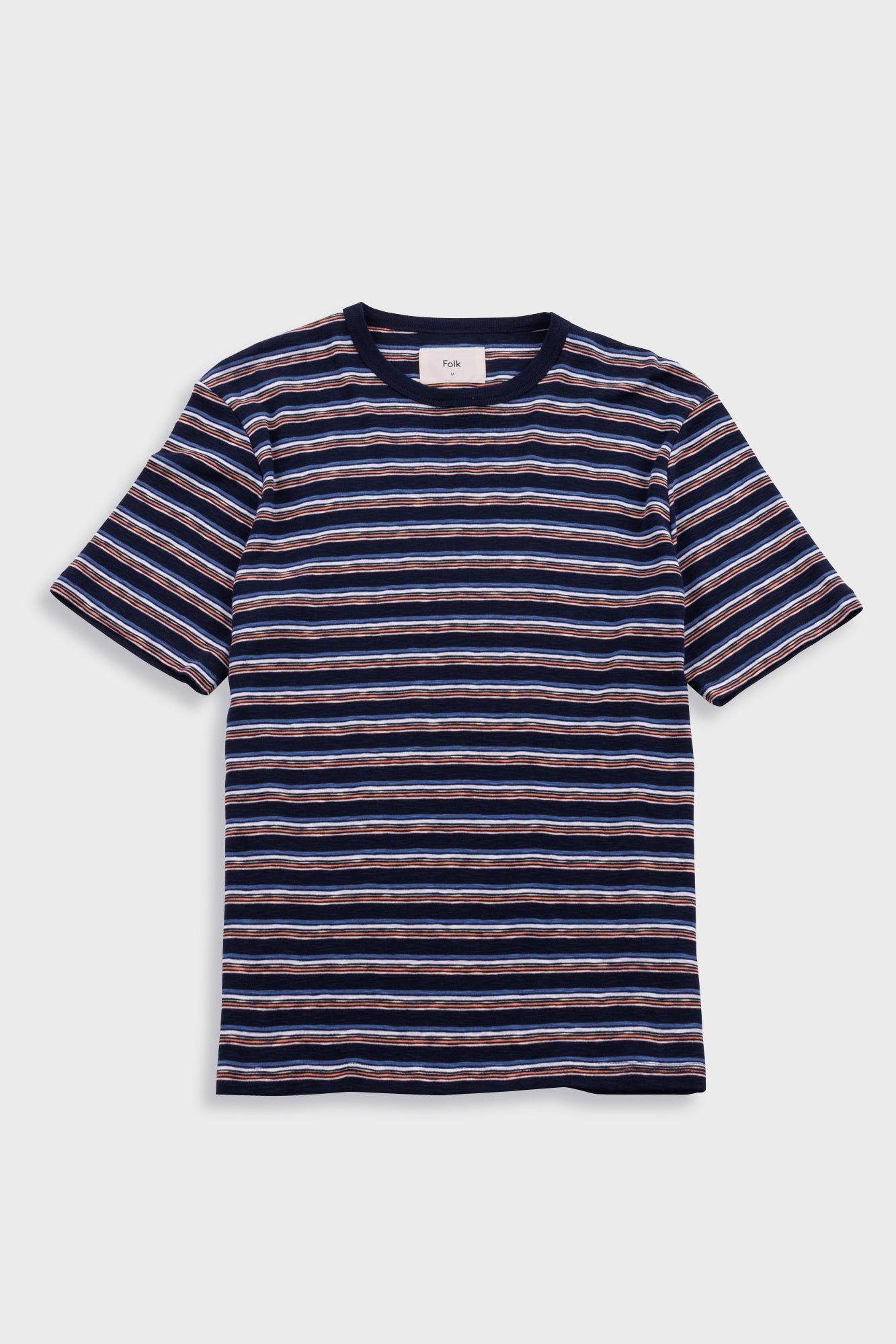 Multistripe T-Shirt - Blue Jungle Cat Stripe
