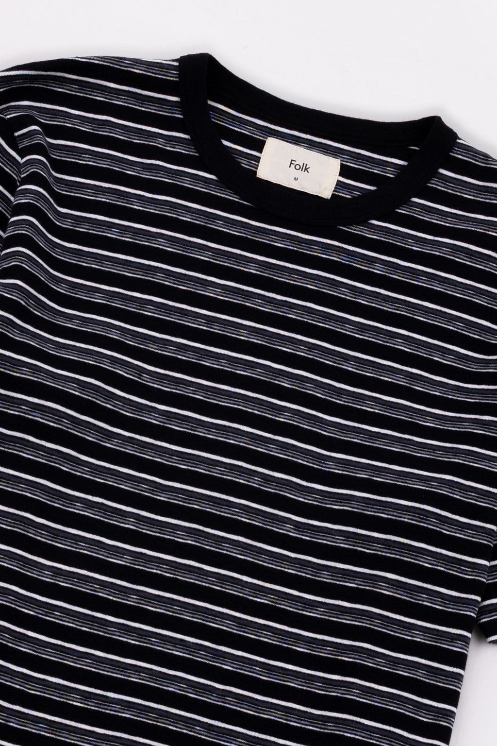 Multistripe T-Shirt - Black Comet Stripe
