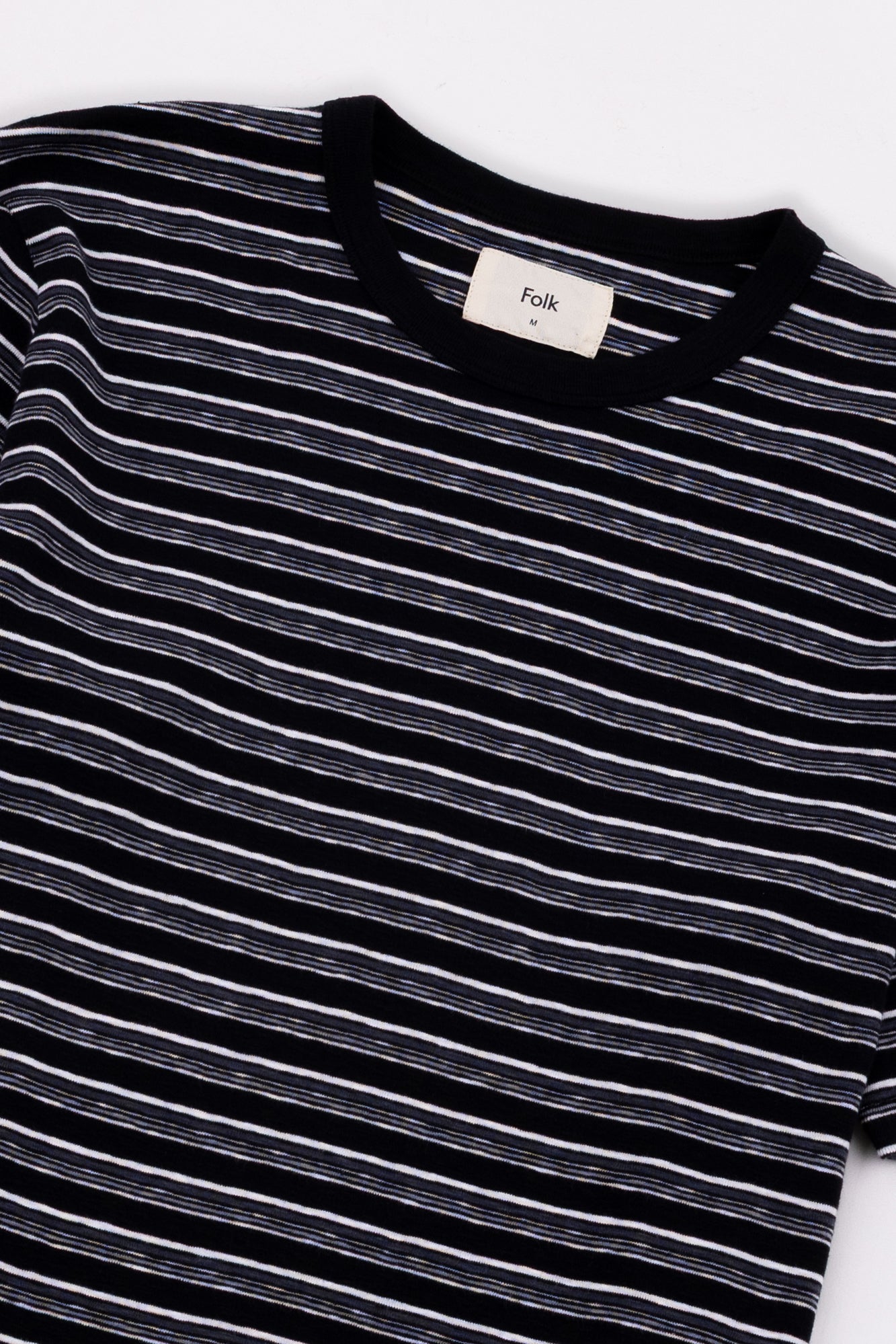 Multistripe T-Shirt - Black Comet Stripe
