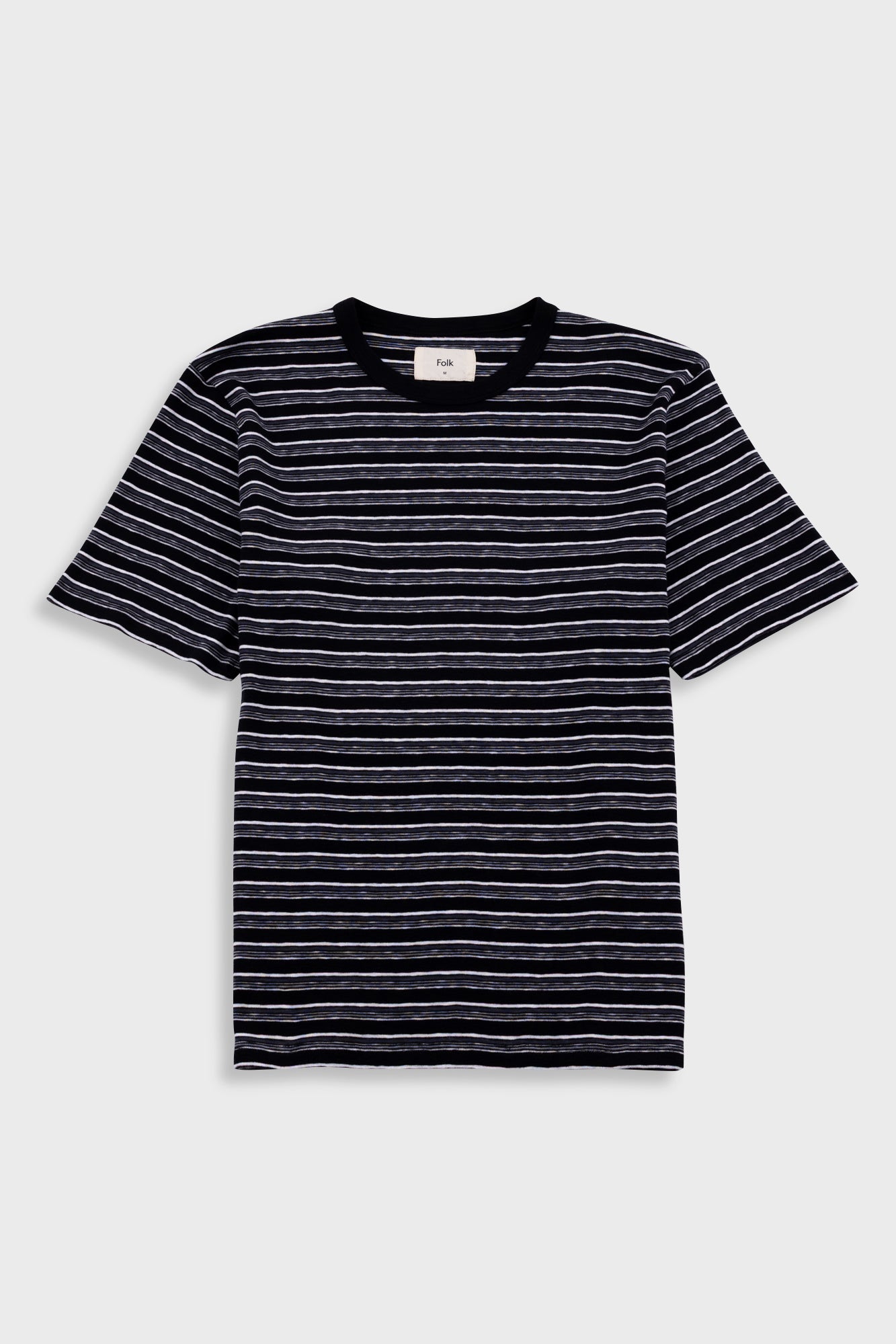 Multistripe T-Shirt - Black Comet Stripe
