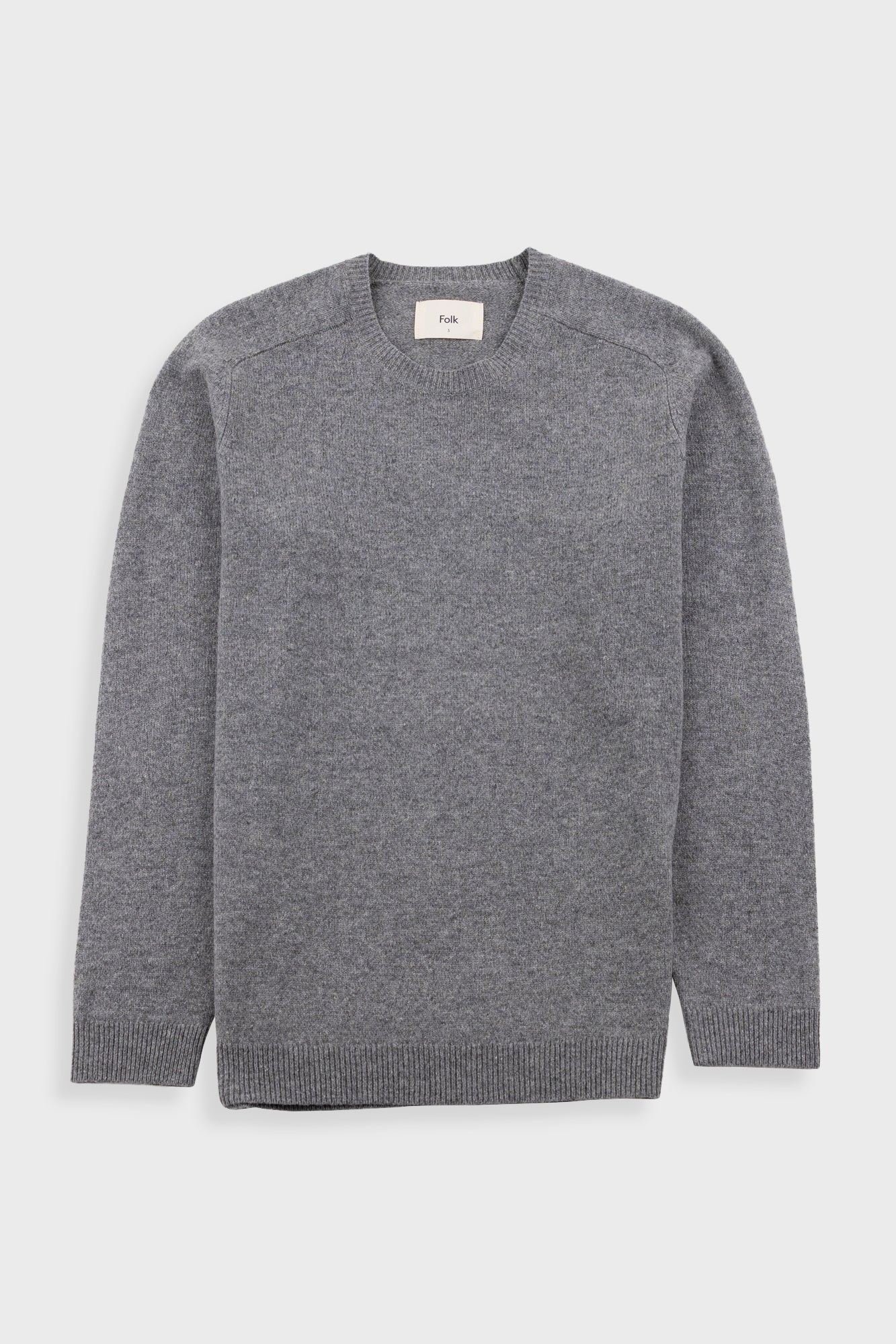 Patrice Crew - Grey Melange