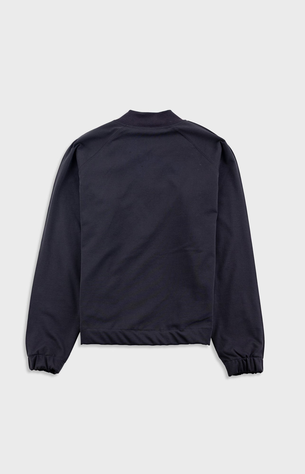Pintuck Jersey Bomber - Charcoal