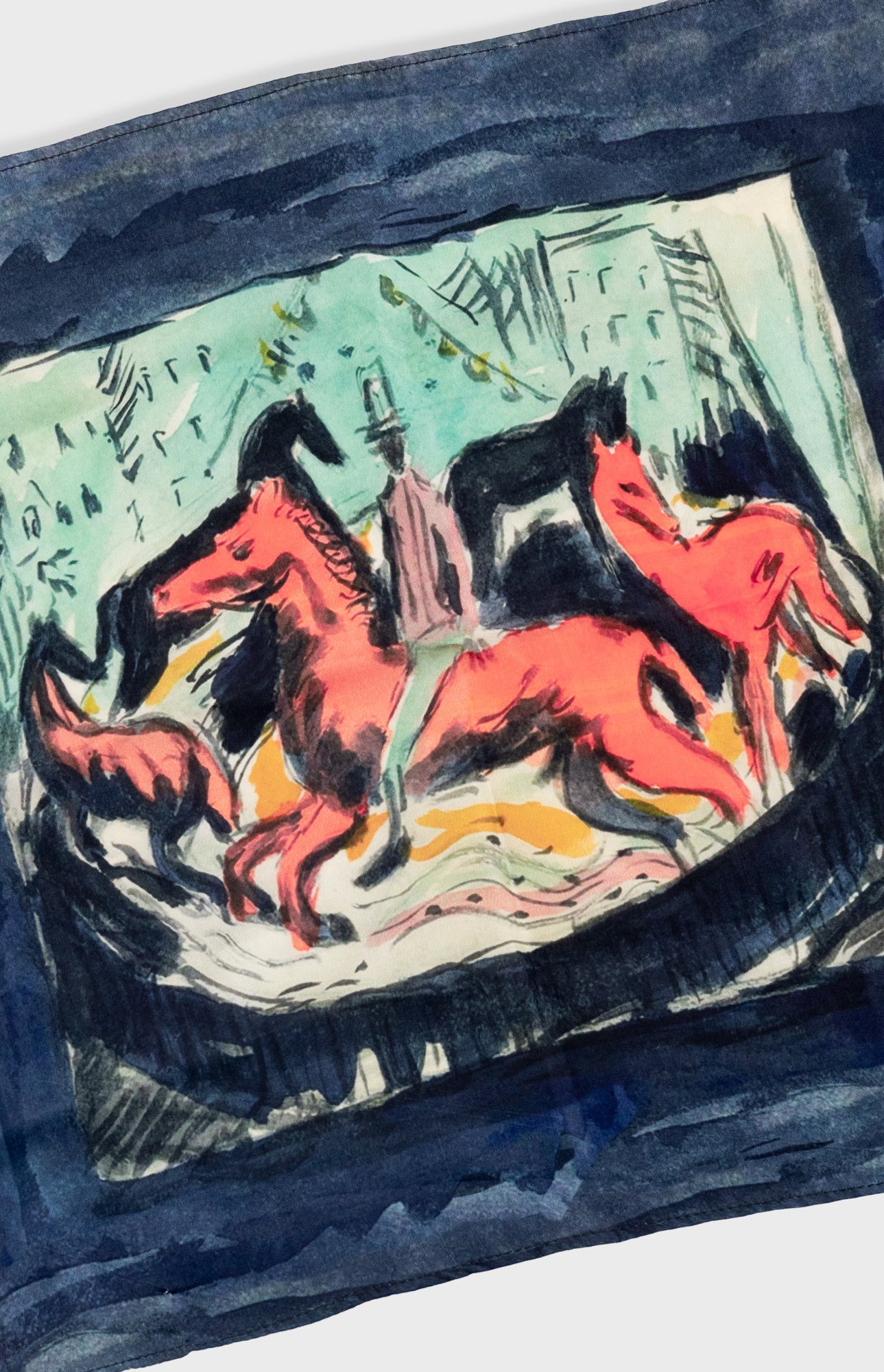 Pocket Square - Carousel Multi | Folk x Goss Brothers