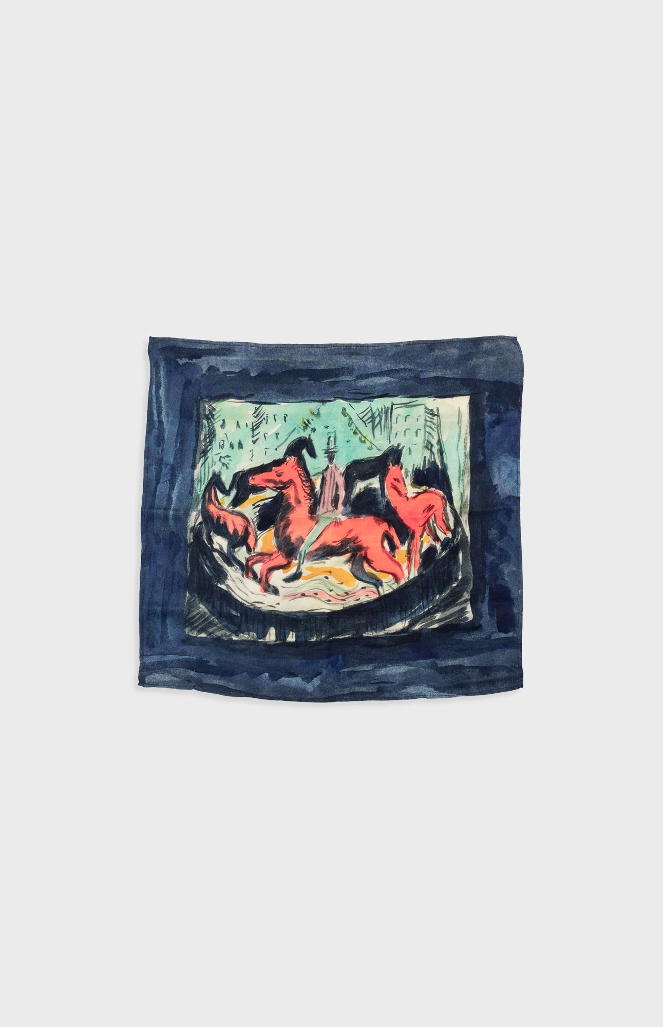 Pocket Square - Carousel Multi | Folk x Goss Brothers