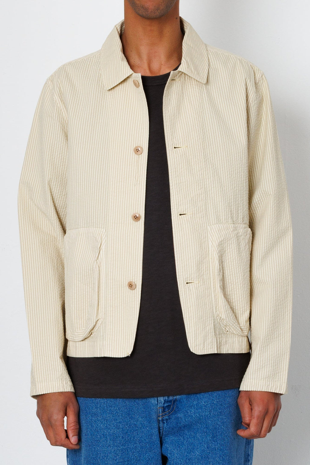 Prism Jacket - Stone Stripe