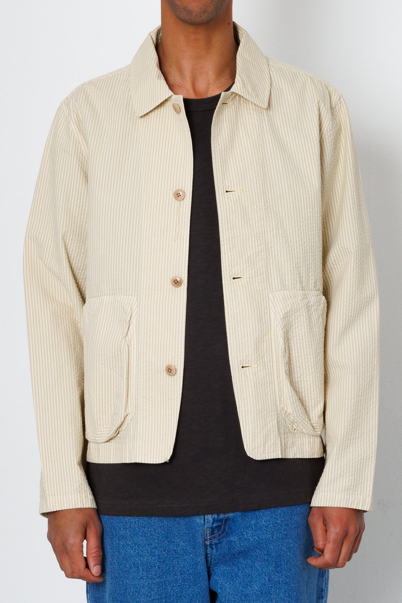 Prism Jacket - Stone Stripe
