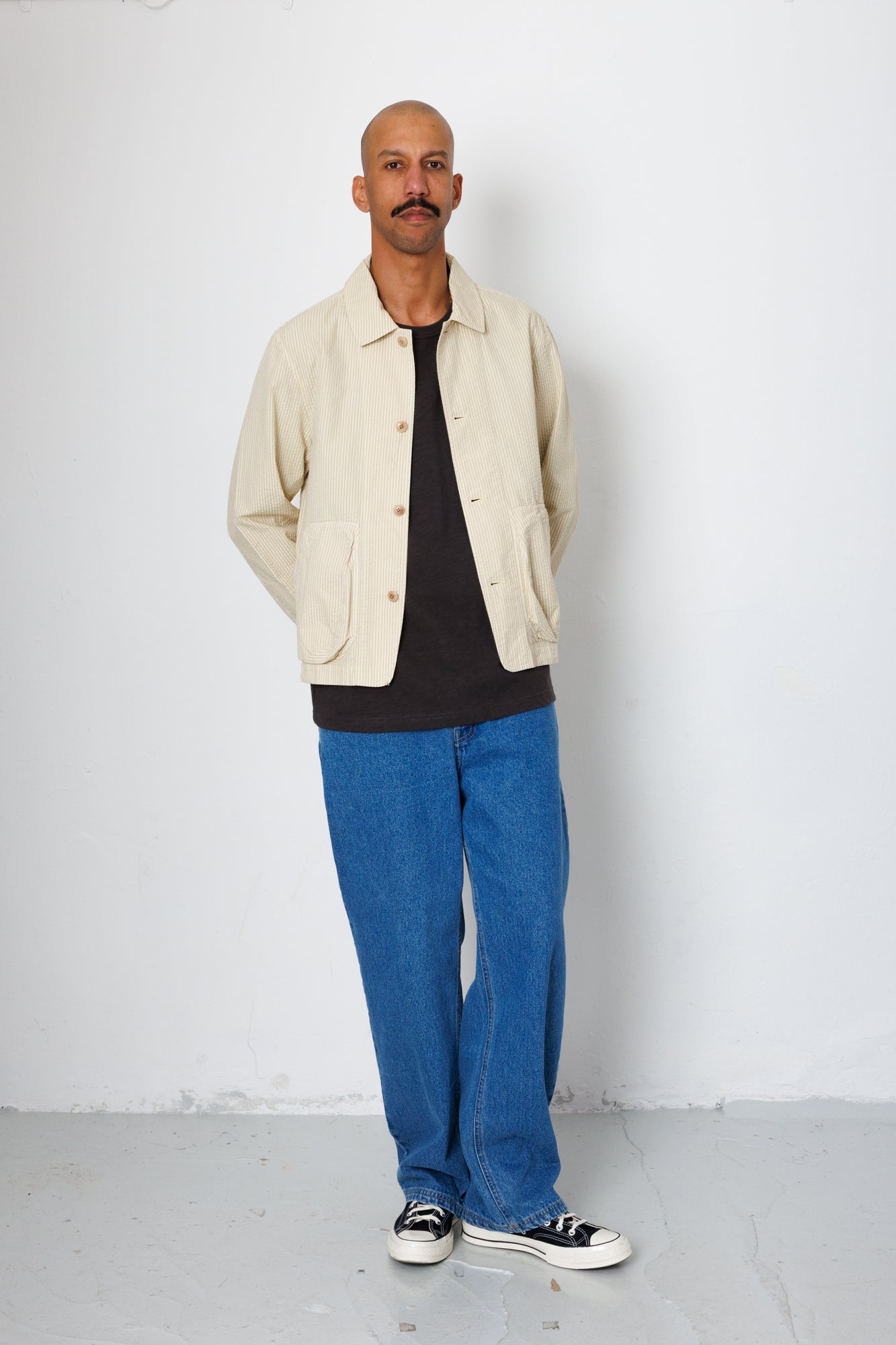 Prism Jacket - Stone Stripe