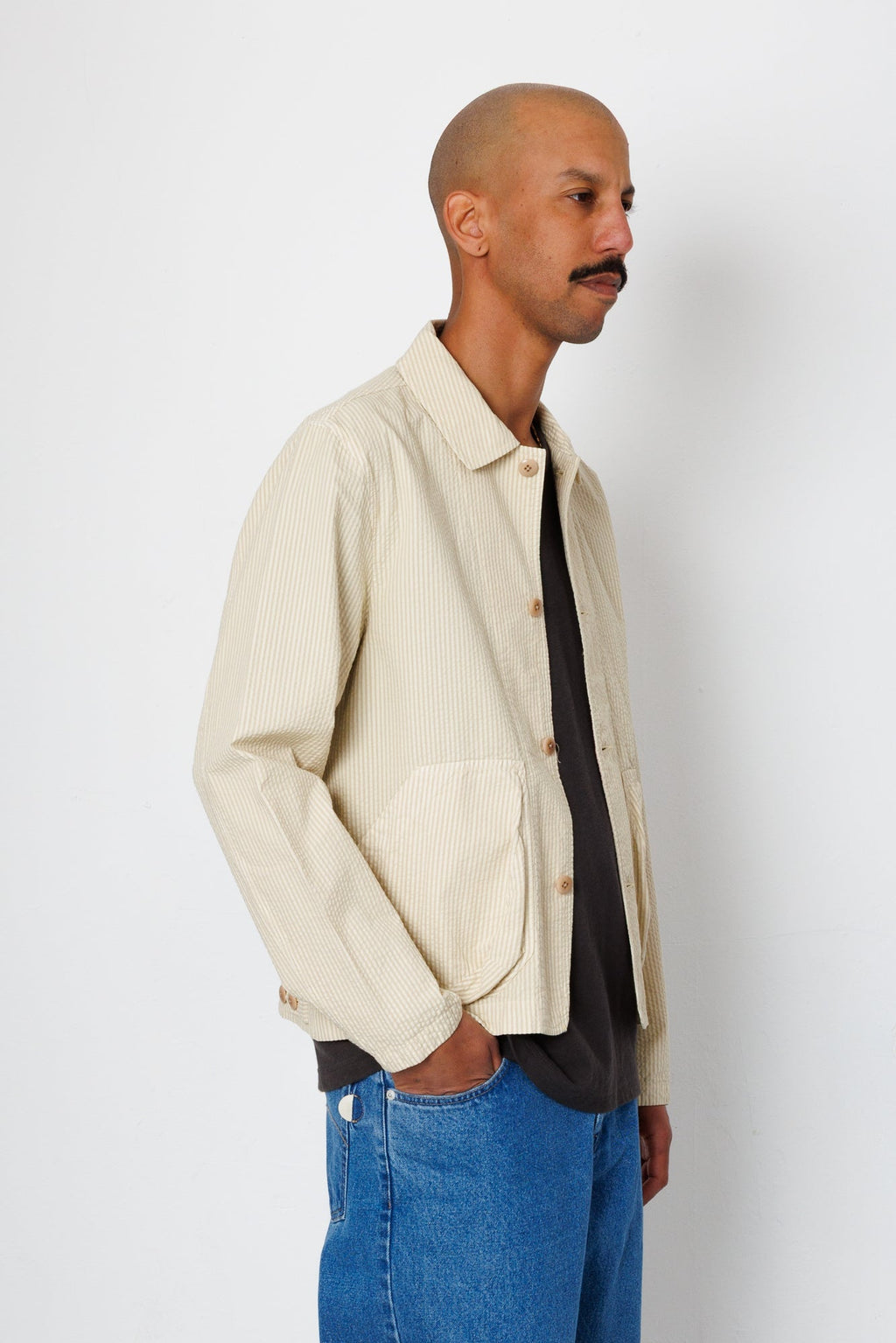 Prism Jacket - Stone Stripe