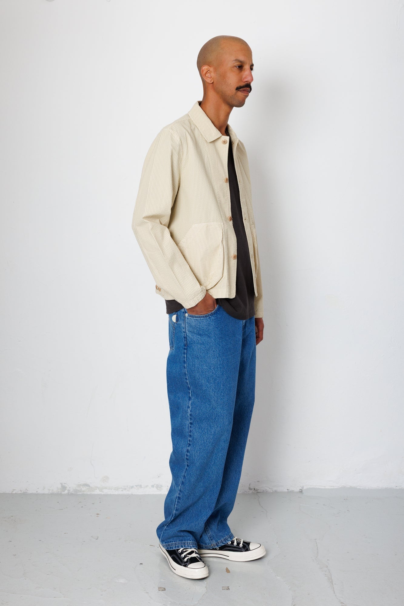 Prism Jacket - Stone Stripe