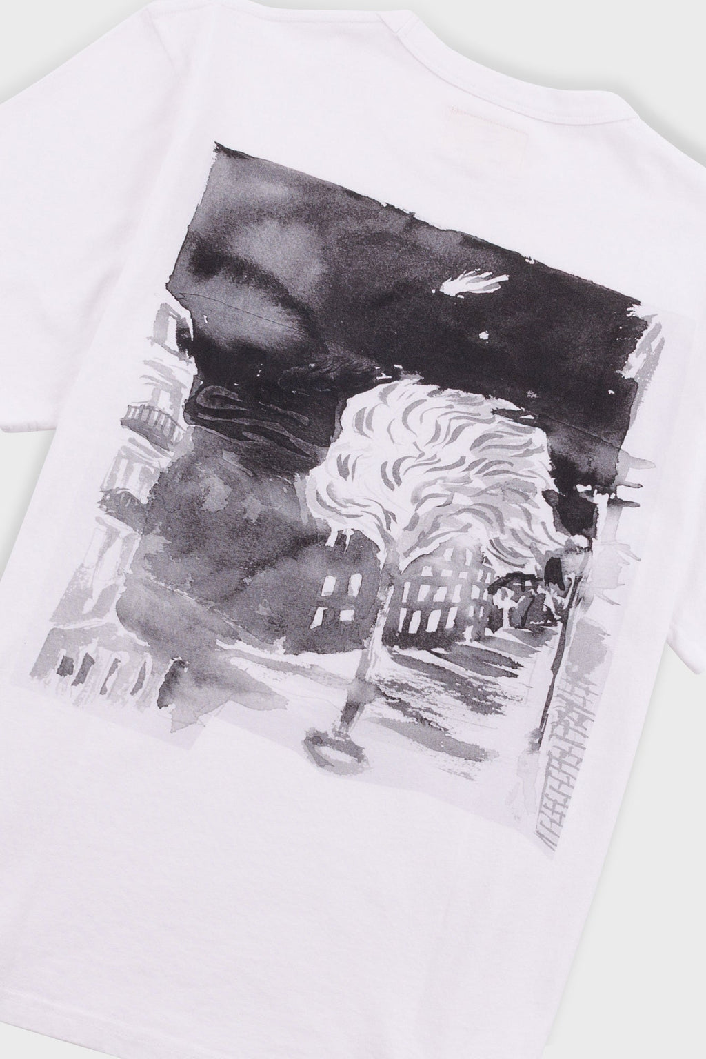Relaxed T-Shirt - White Comet | Folk x Goss Brothers