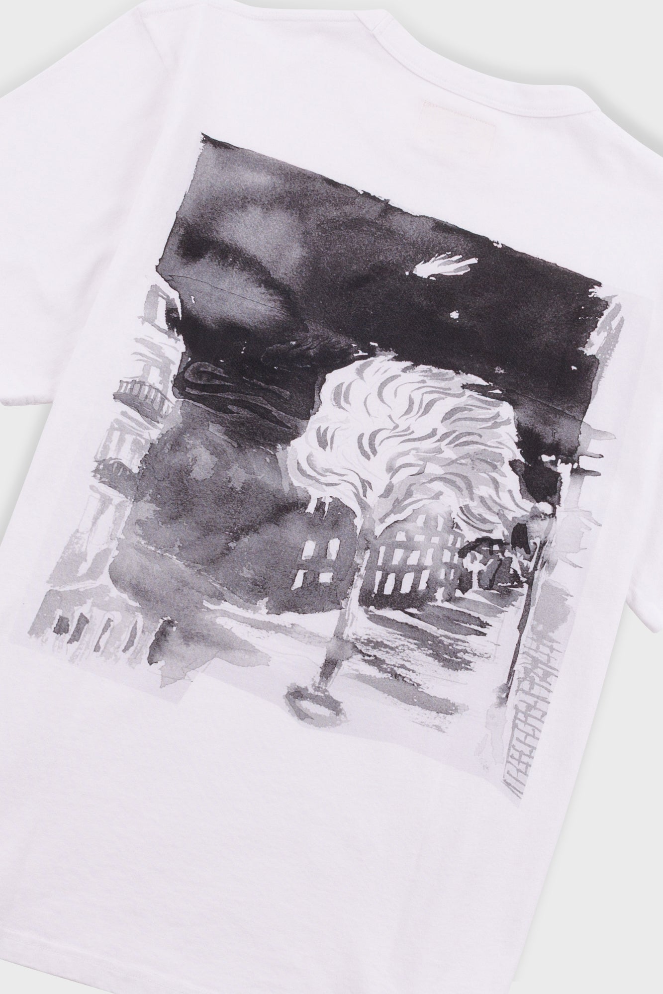 Relaxed T-Shirt - White Comet | Folk x Goss Brothers