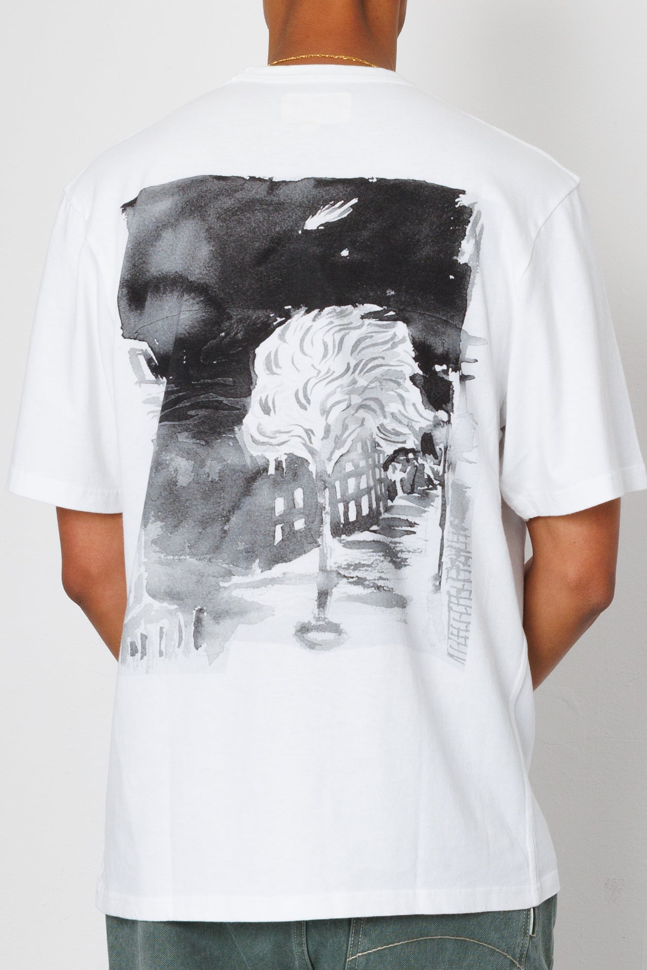 Relaxed T-Shirt - White Comet | Folk x Goss Brothers