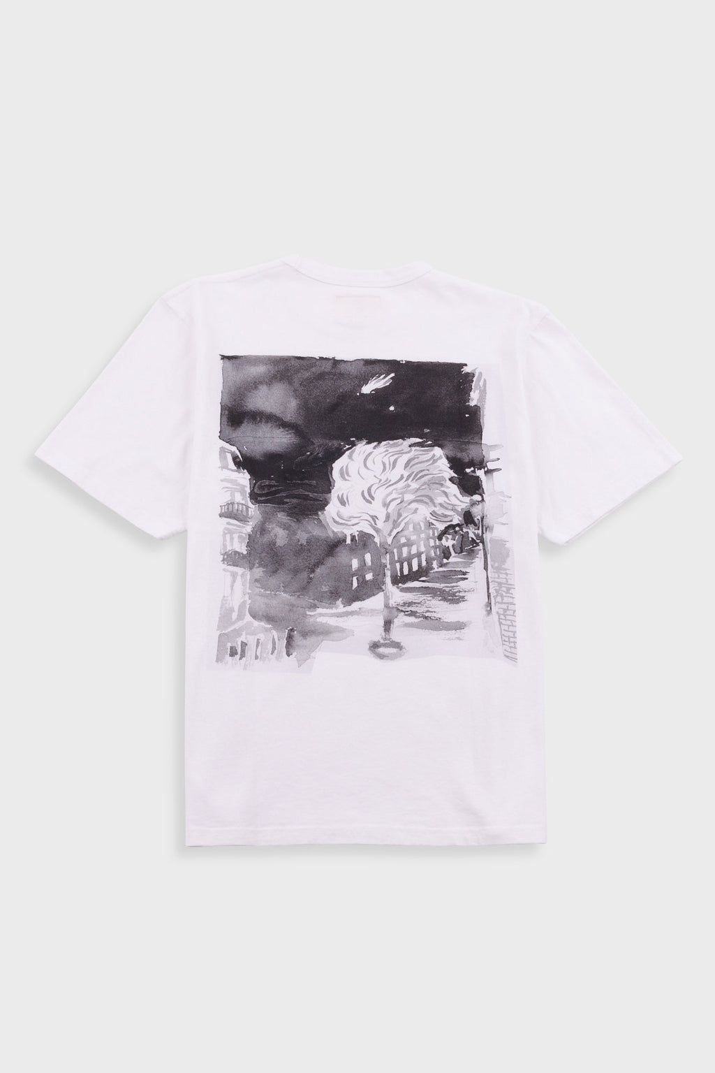 Relaxed T-Shirt - White Comet | Folk x Goss Brothers