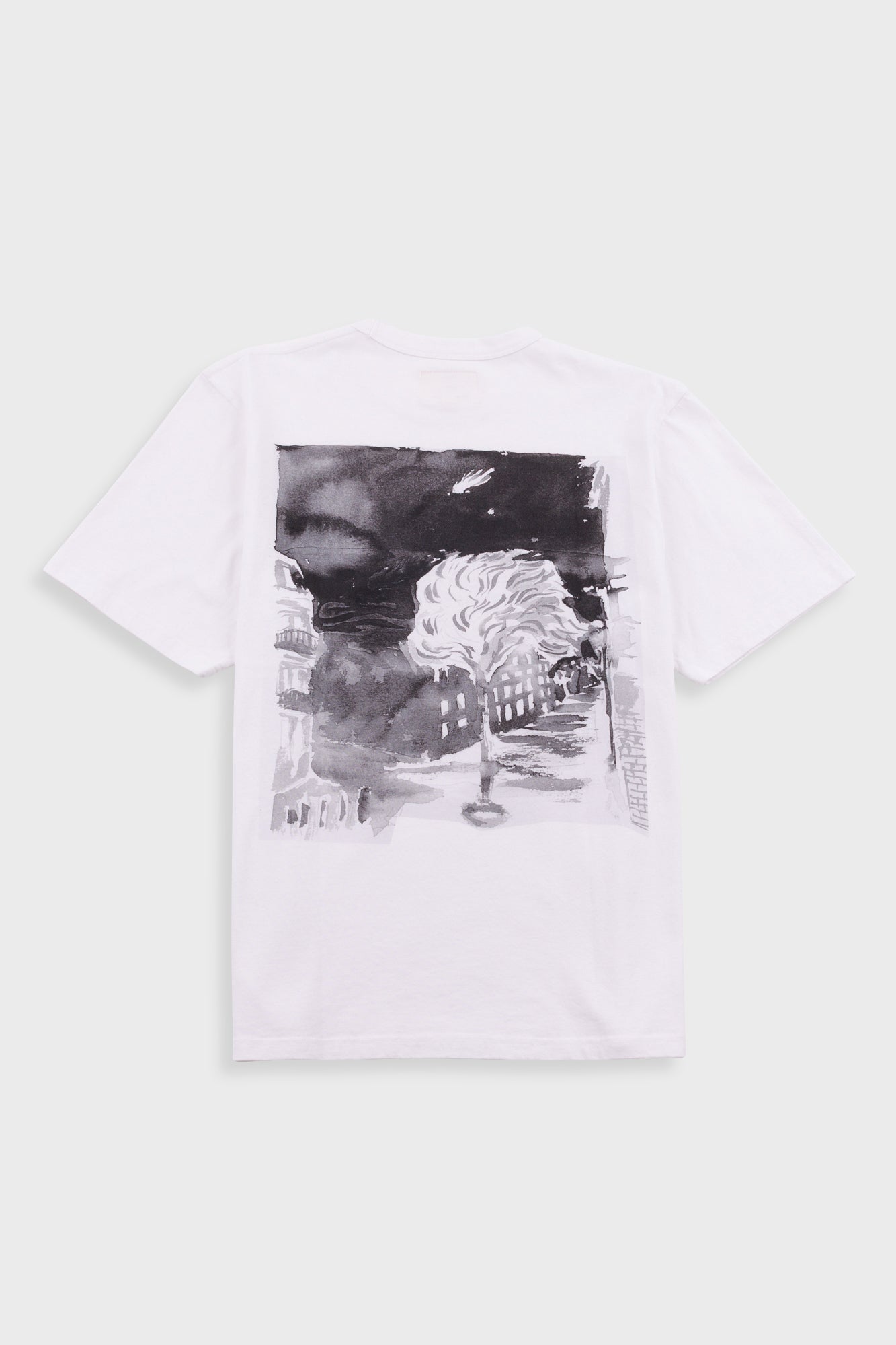 Relaxed T-Shirt - White Comet | Folk x Goss Brothers