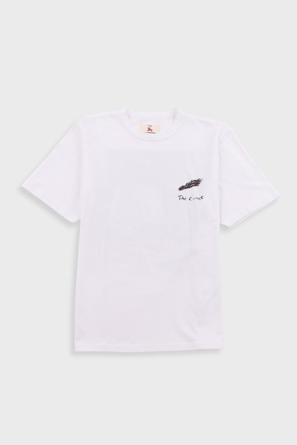 Relaxed T-Shirt - White Comet | Folk x Goss Brothers