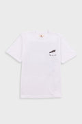 Relaxed T-Shirt - White Comet | Folk x Goss Brothers